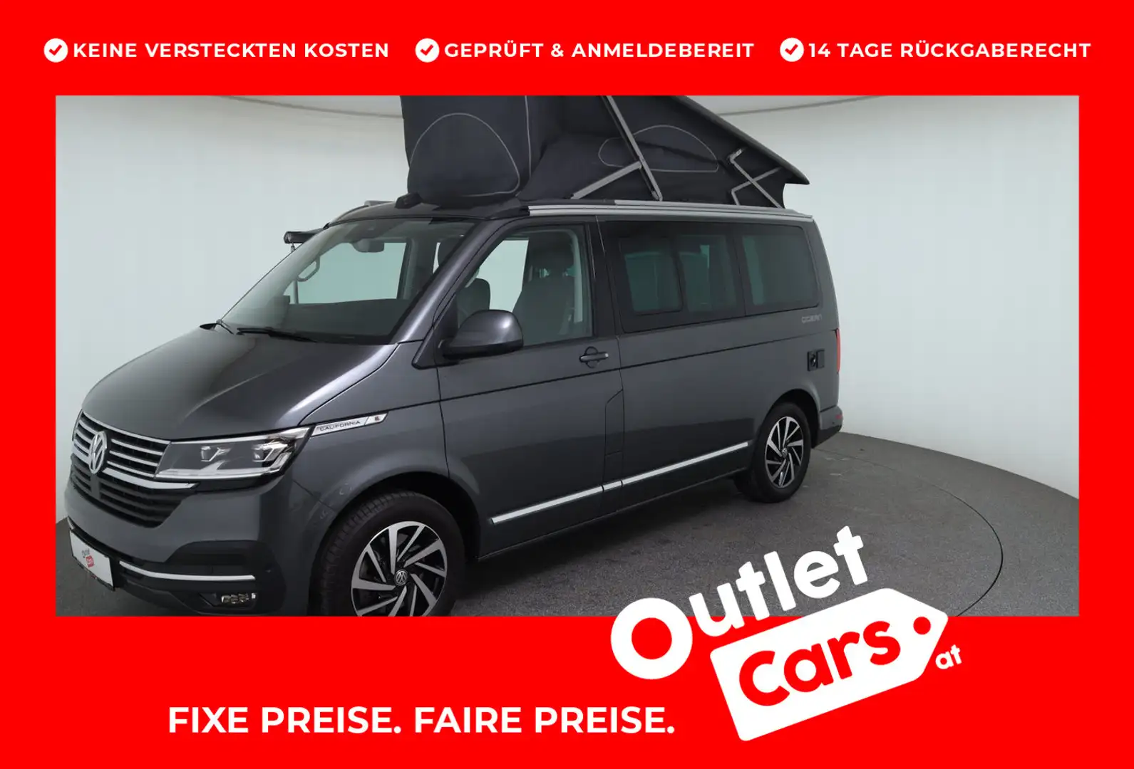 Volkswagen T6.1 California VW T6.1 California Ocean TDI Grau - 1