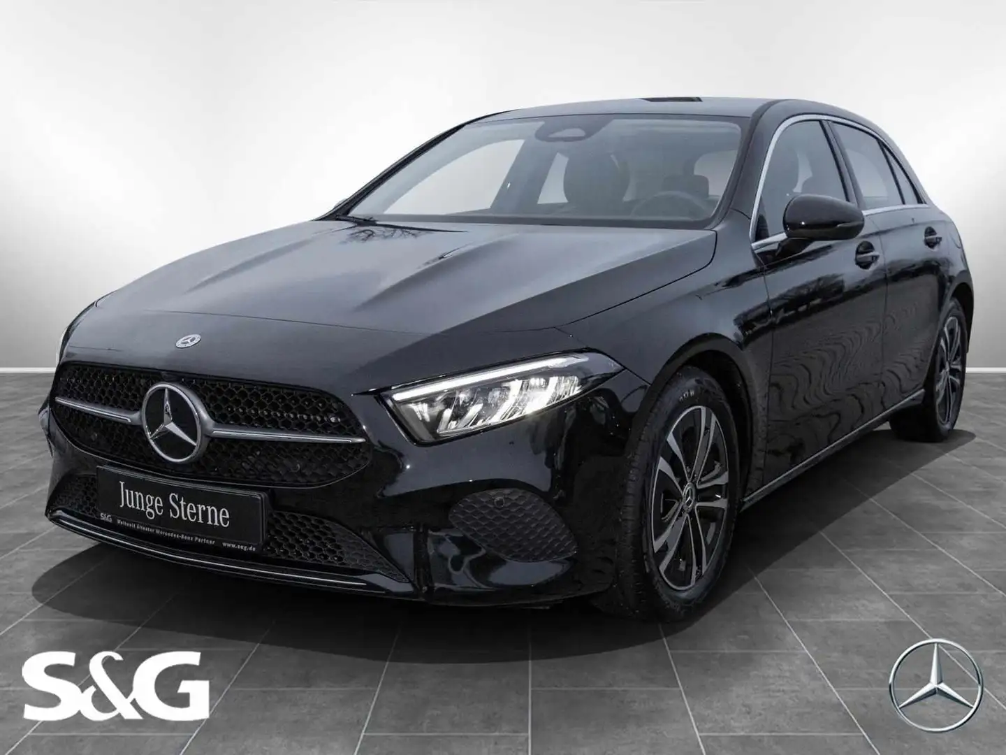 Mercedes-Benz A 200 Kompaktlimousine Progressive Spurhalte+ Nero - 1