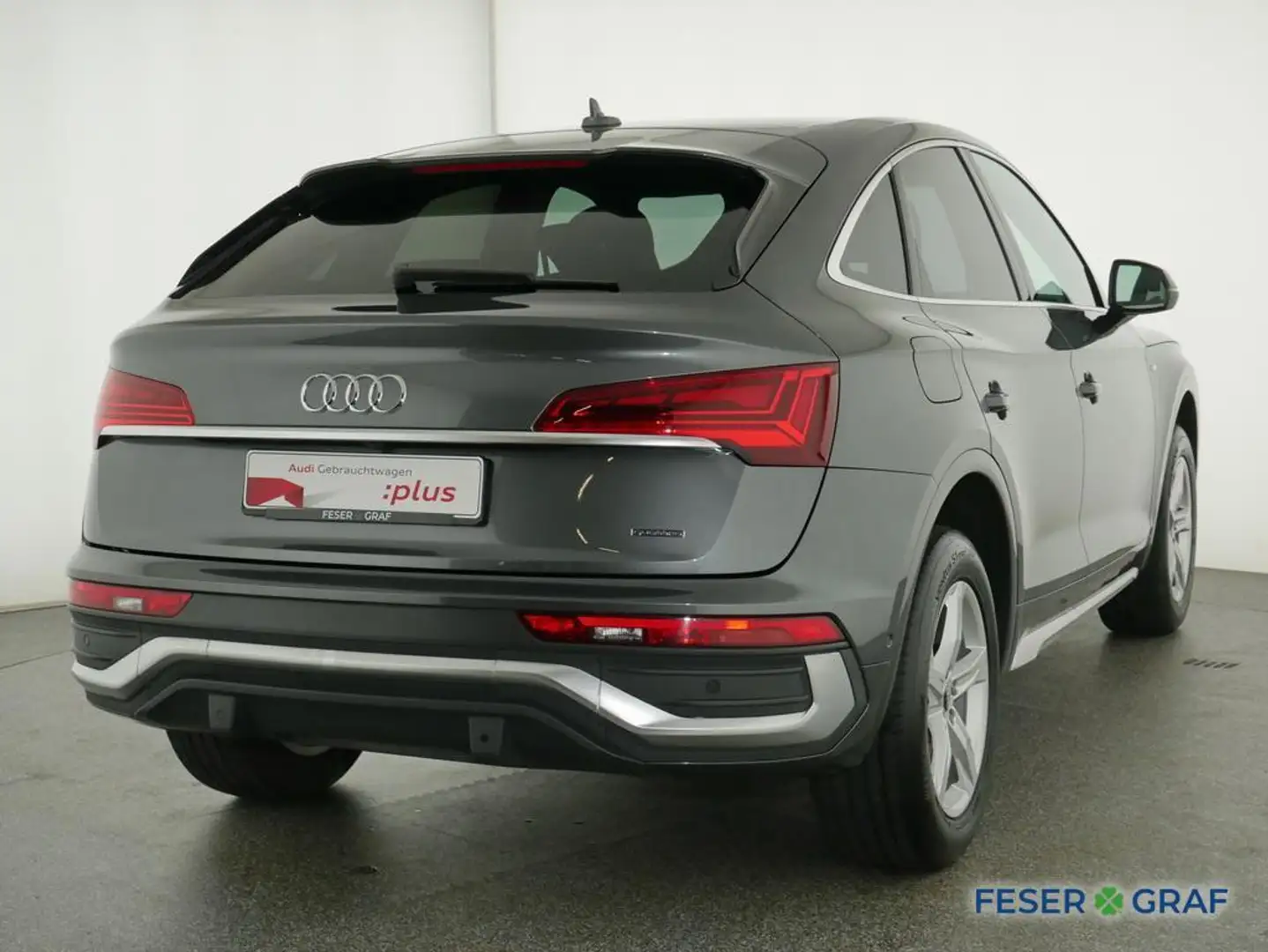 Audi Q5 Sportback S line 40 TDI quattro S tronic Vir. Cock Gris - 2