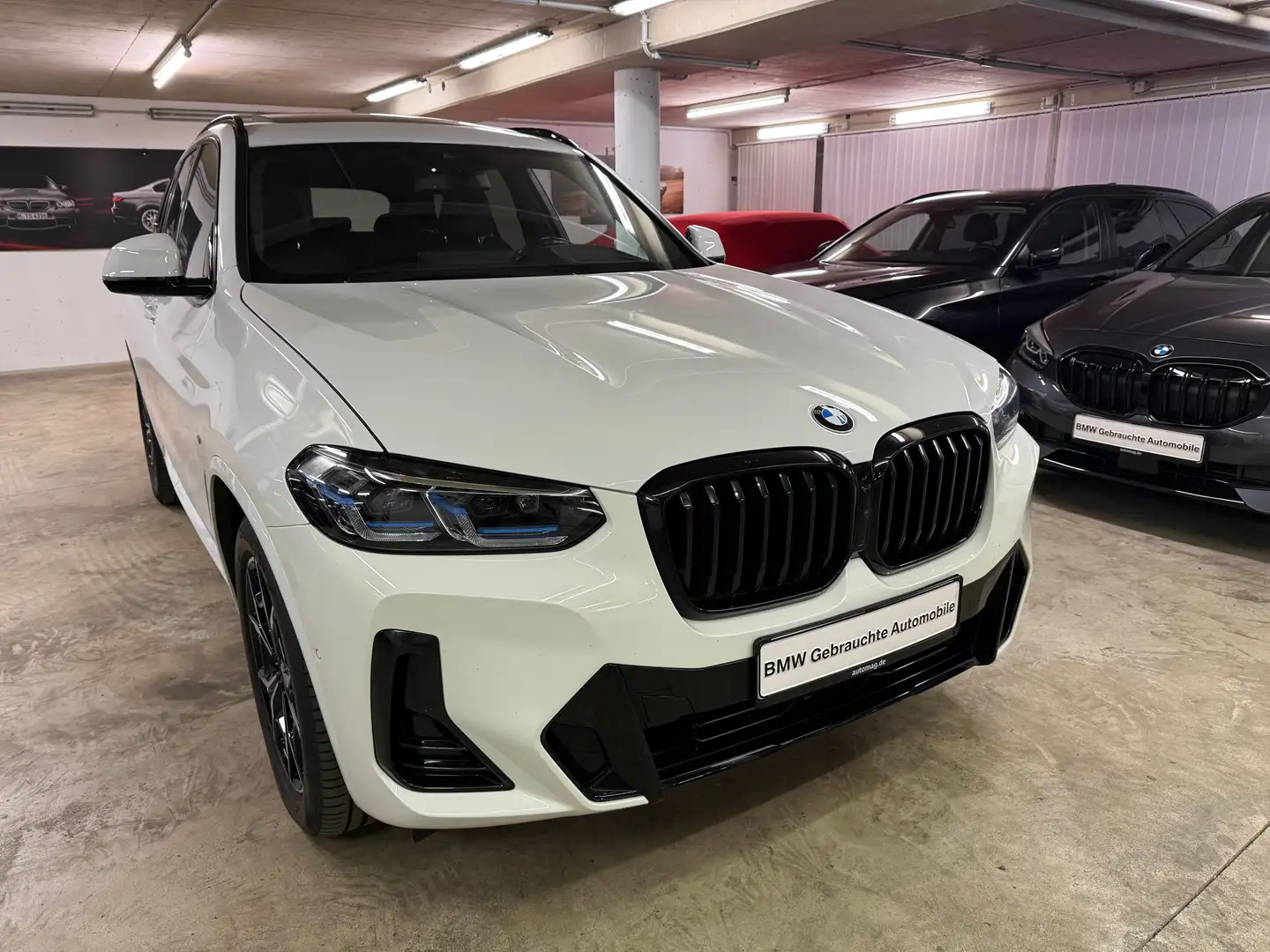BMW X3 30i,M Sport,HUD,AHK,ESSD,Service incl,wie neu,1.Hd Weiß - 1