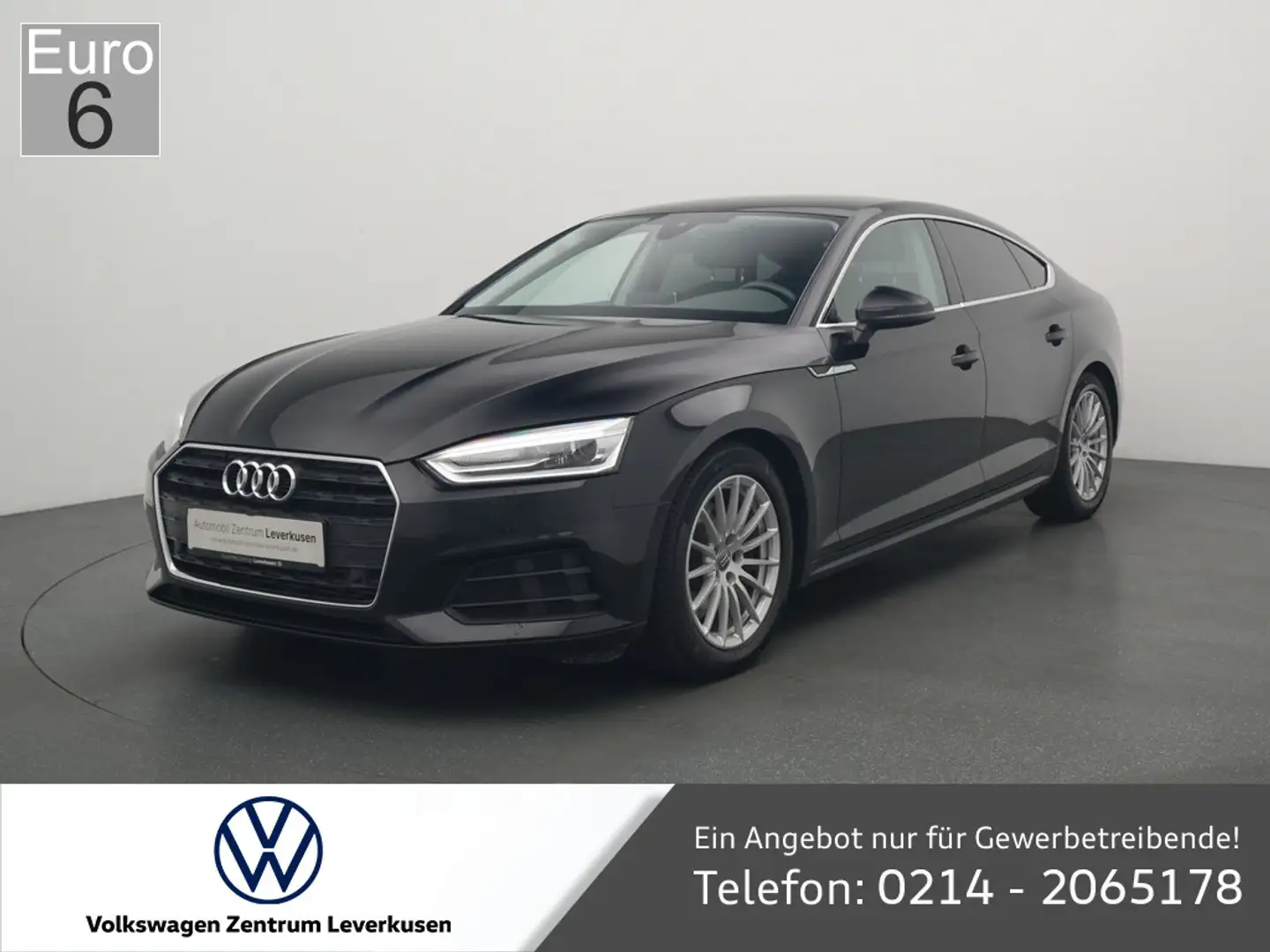 Audi A5 Sportback B&O NAVI VIRT XENON SHZ PDC Negro - 1