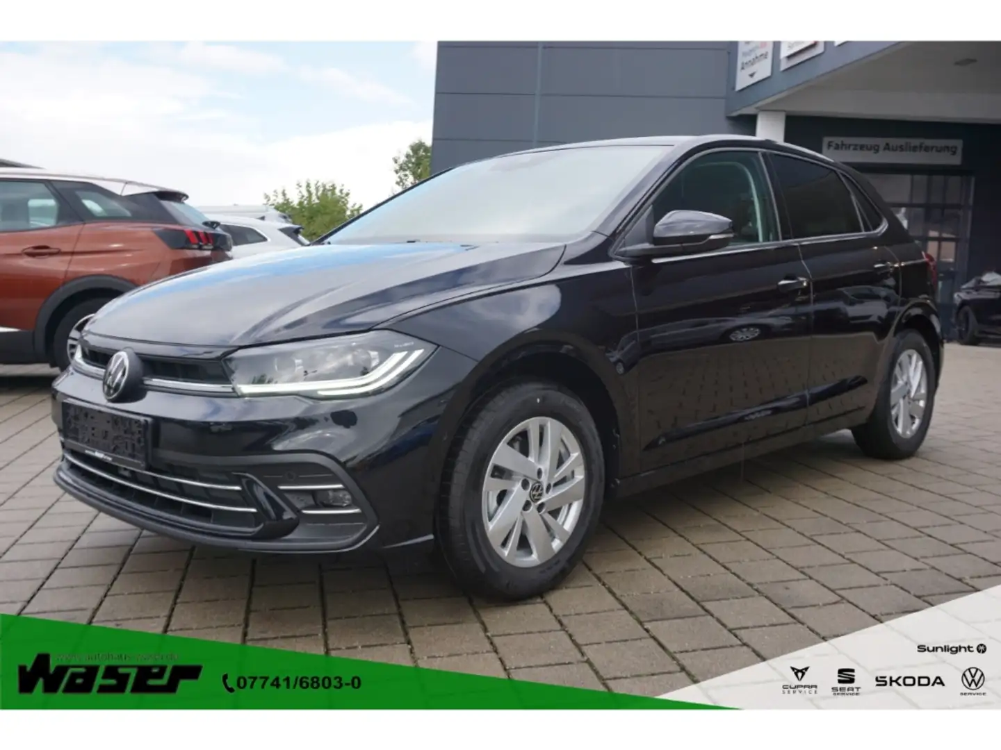 Volkswagen Polo 1.0 TSI Style DSG IQ.LIGHT ACC SHZ Digital Cockp. Schwarz - 1