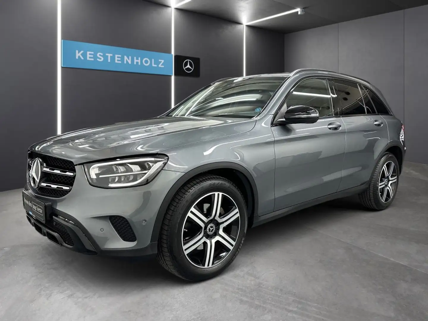 Mercedes-Benz GLC 300 4M Pano LED Night Kamera Klimaautom PTS 9G Grau - 2