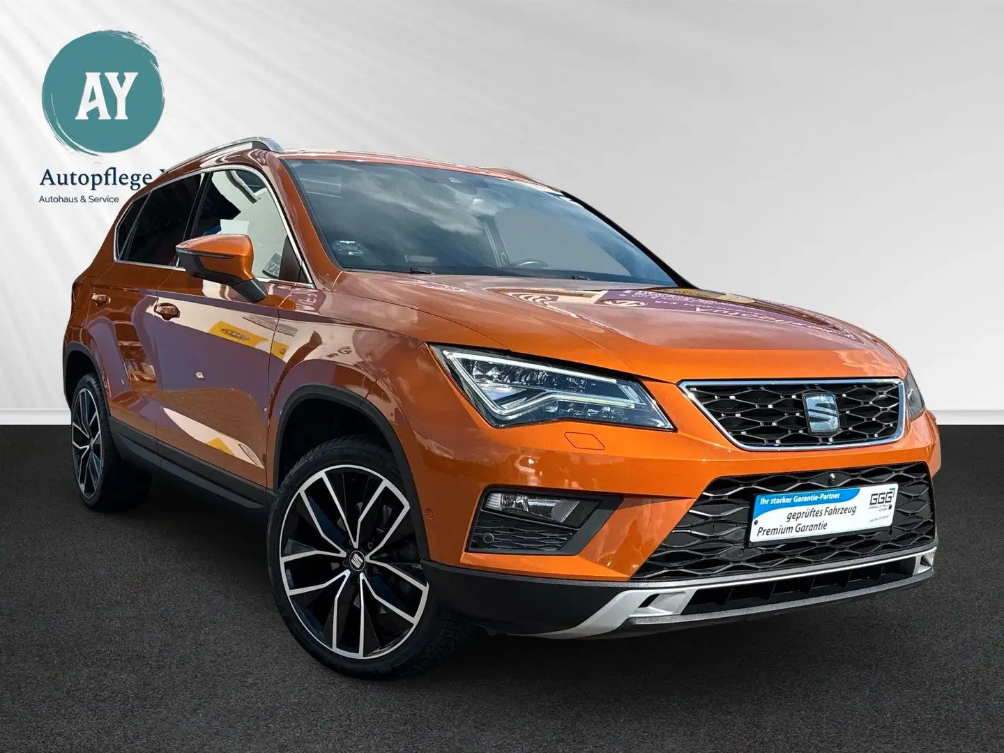 SEAT Ateca Xcellence |360° Kamera|Panorama|Leder|uvm. Orange - 1