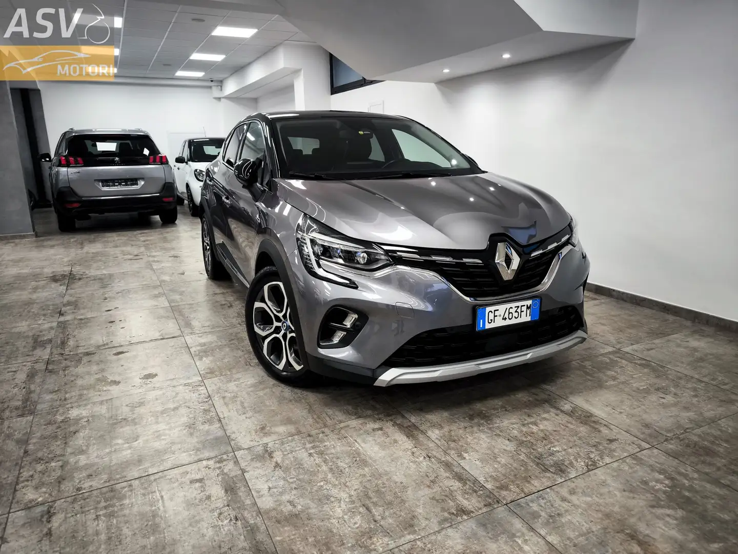 Renault Captur Captur II 1.6 E-Tech phev Intens 160cv auto my21 Grigio - 1