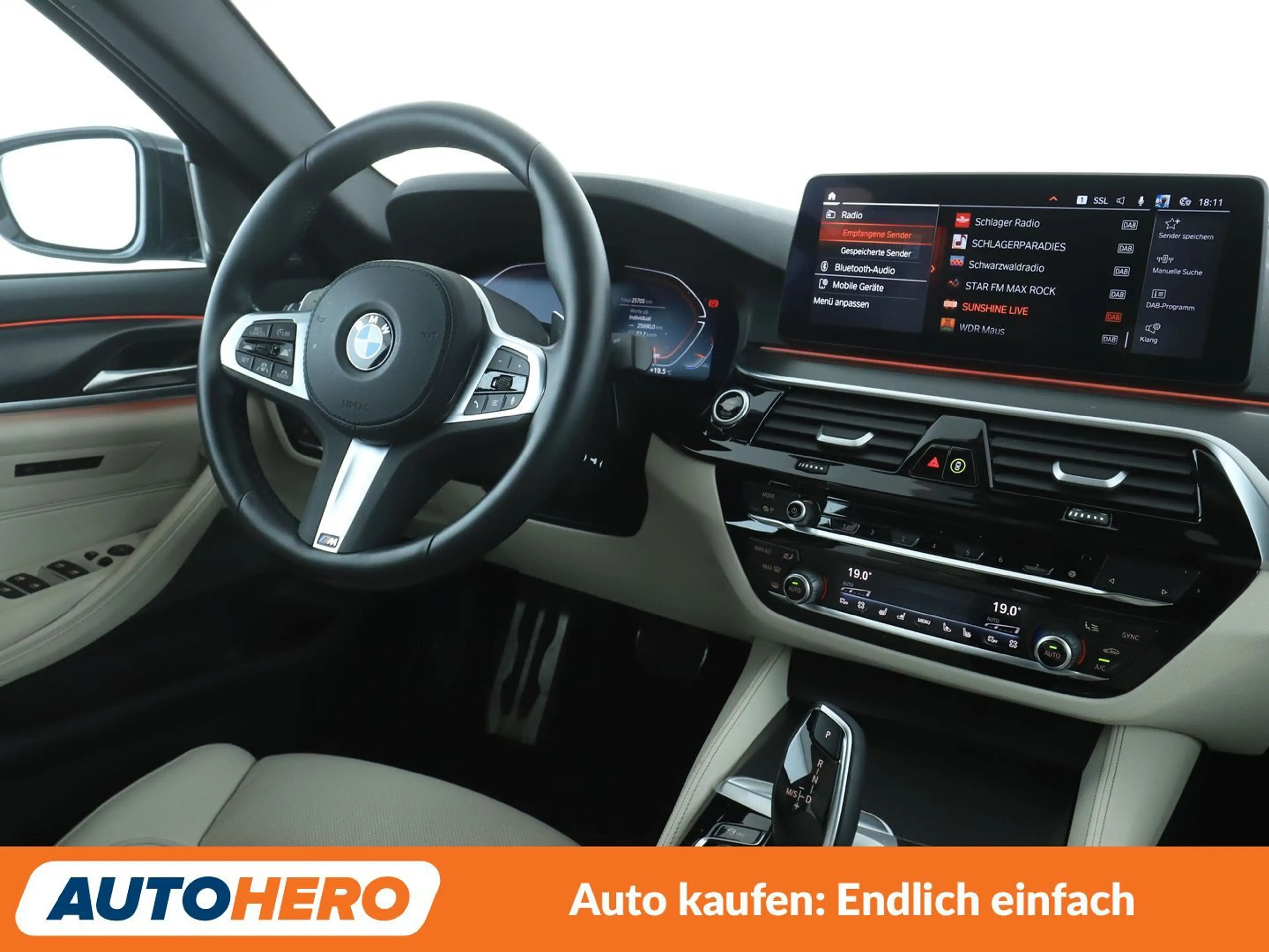 BMW 540 540i xDrive M Sport Aut.*NAVI*LASER*ACC*HUD*H&K* — photo 13