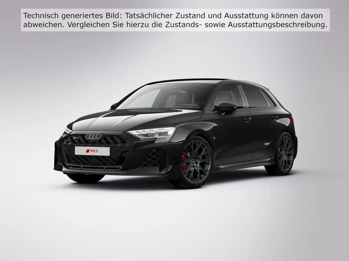 Audi RS3 294 kW S tronic Schwarz - 1