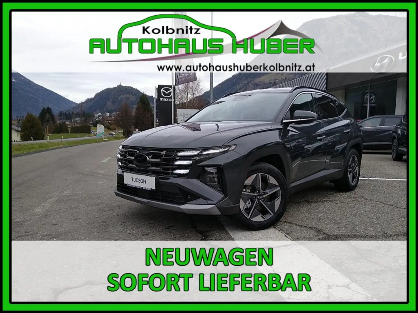 Hyundai TUCSON NX4 GO Plus 1,6 T-GDi PHEV 4WD AT t6pu2 Grün - 1