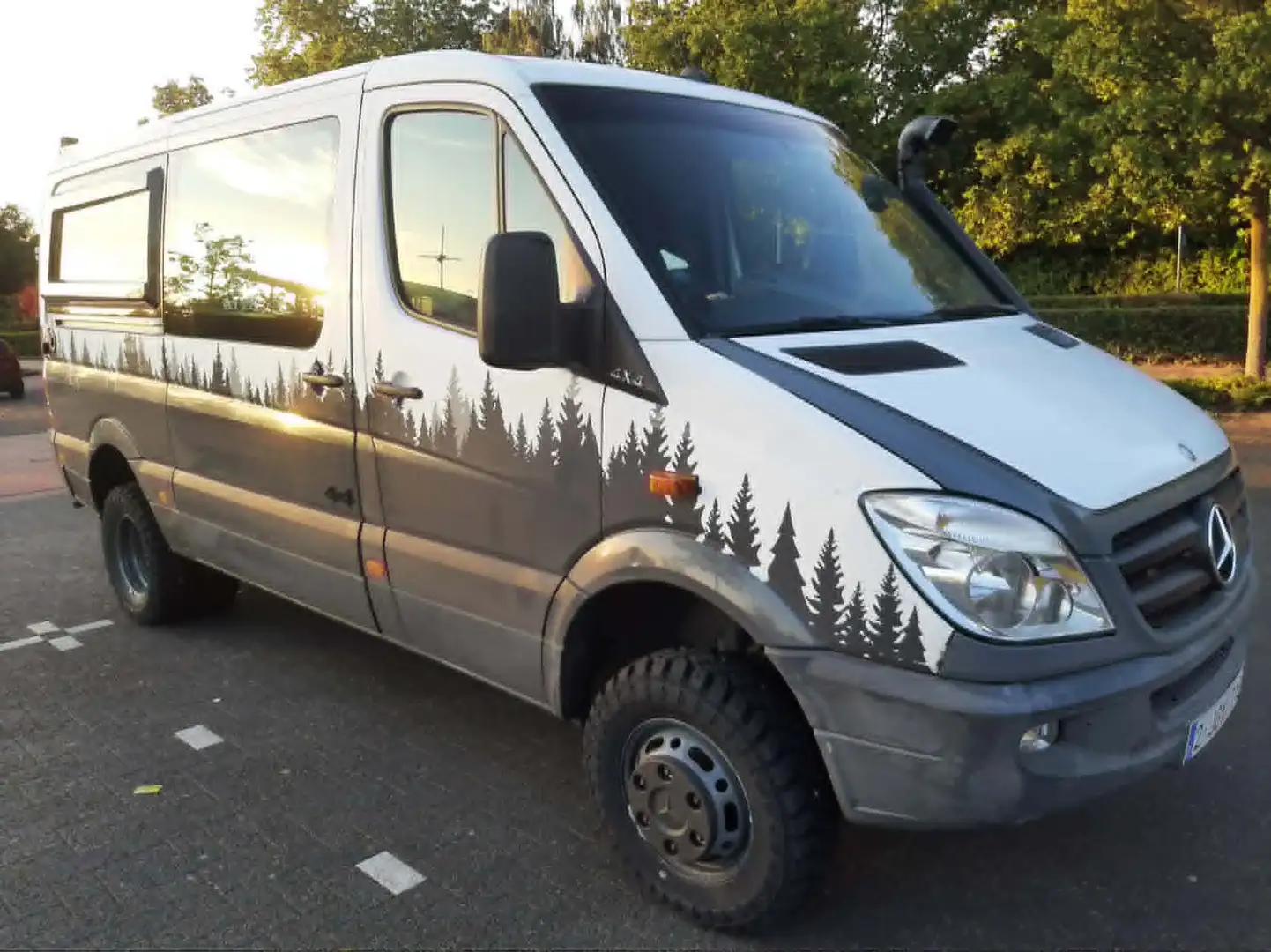 Mercedes-Benz Sprinter 519 4x4 camper Blanco - 2