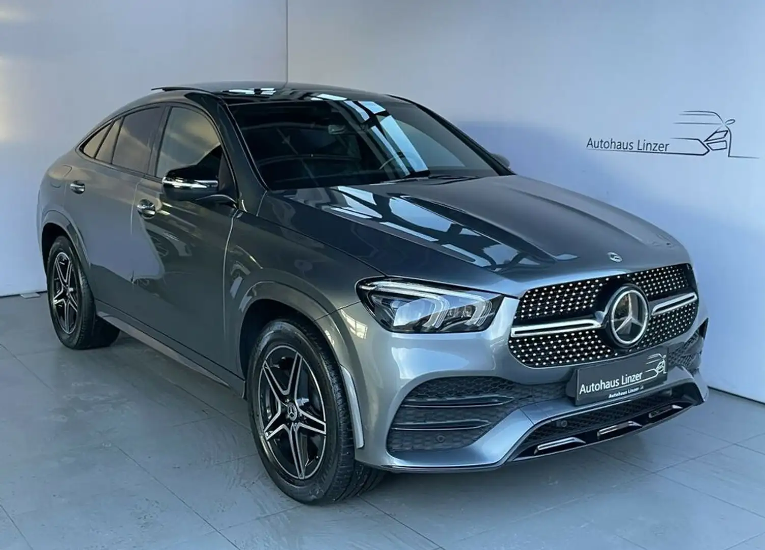 Mercedes-Benz GLE 350 de Coupe 4x4 AMG *ACC*360*PANO*AHK*StHz*DAB Grau - 1