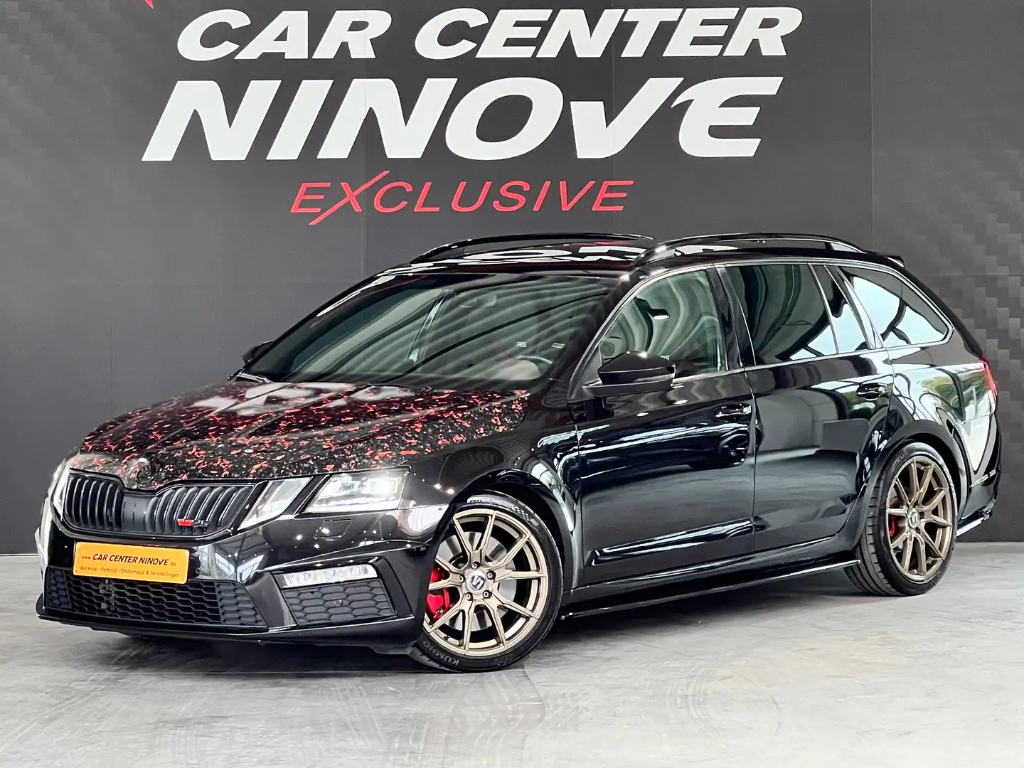 Skoda Octavia 2.0 TFSI vRS  DSG / PDC + Cam / Navi / Apple Car Black - 1