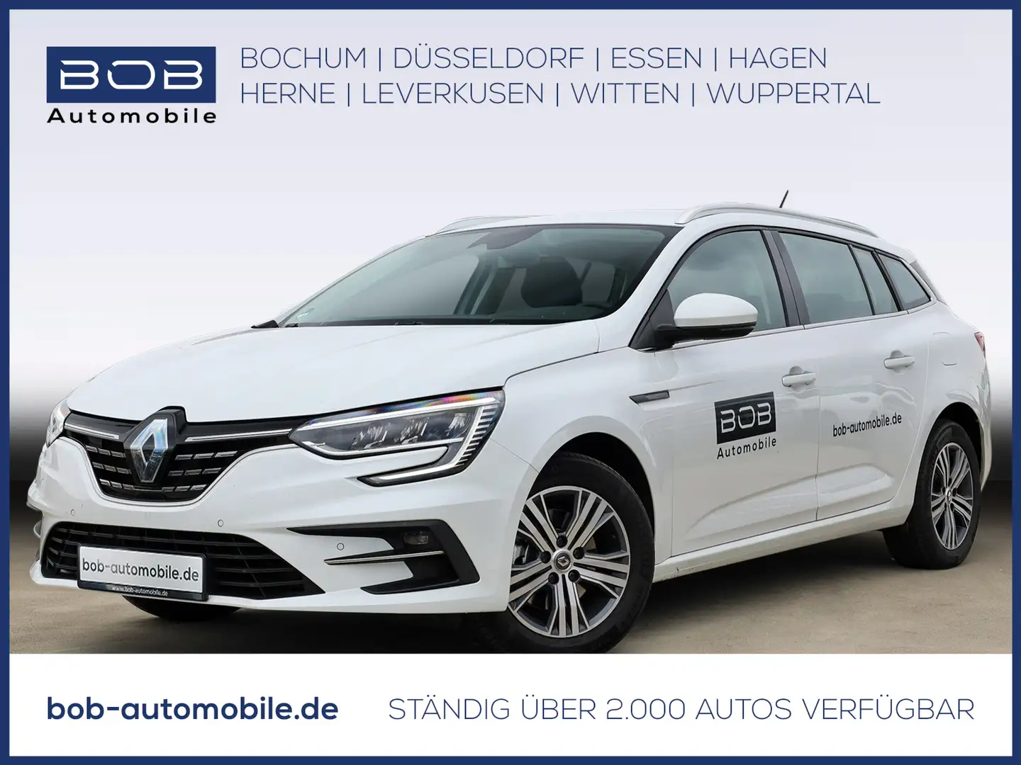 Renault Megane Grandtour EQUILIBRE Plug-In Hybrid 160 Blanc - 1