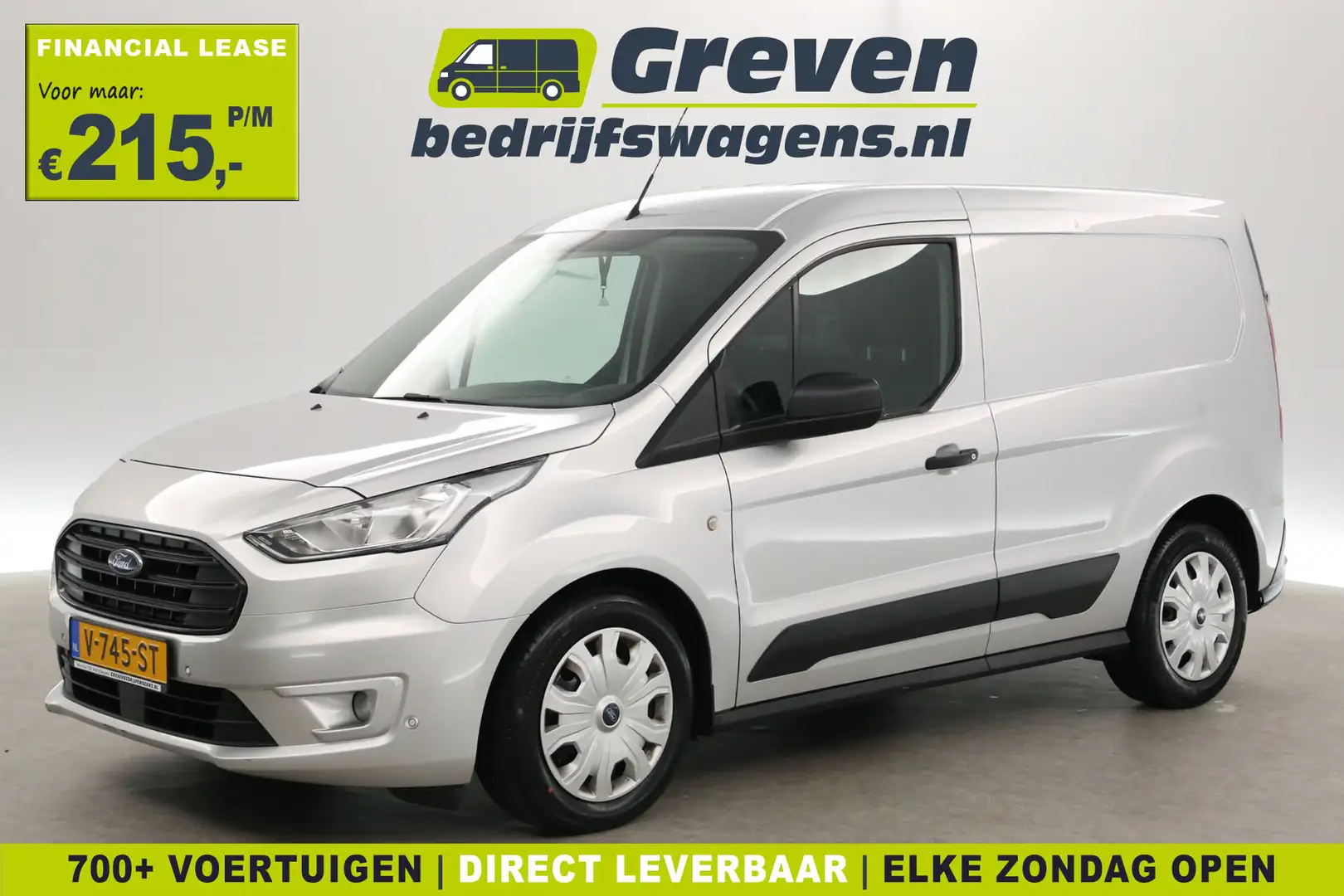 Ford Transit Connect 1.5 100PK | Euro6 | MARGE | Airco | Parkeersensore Argent - 1