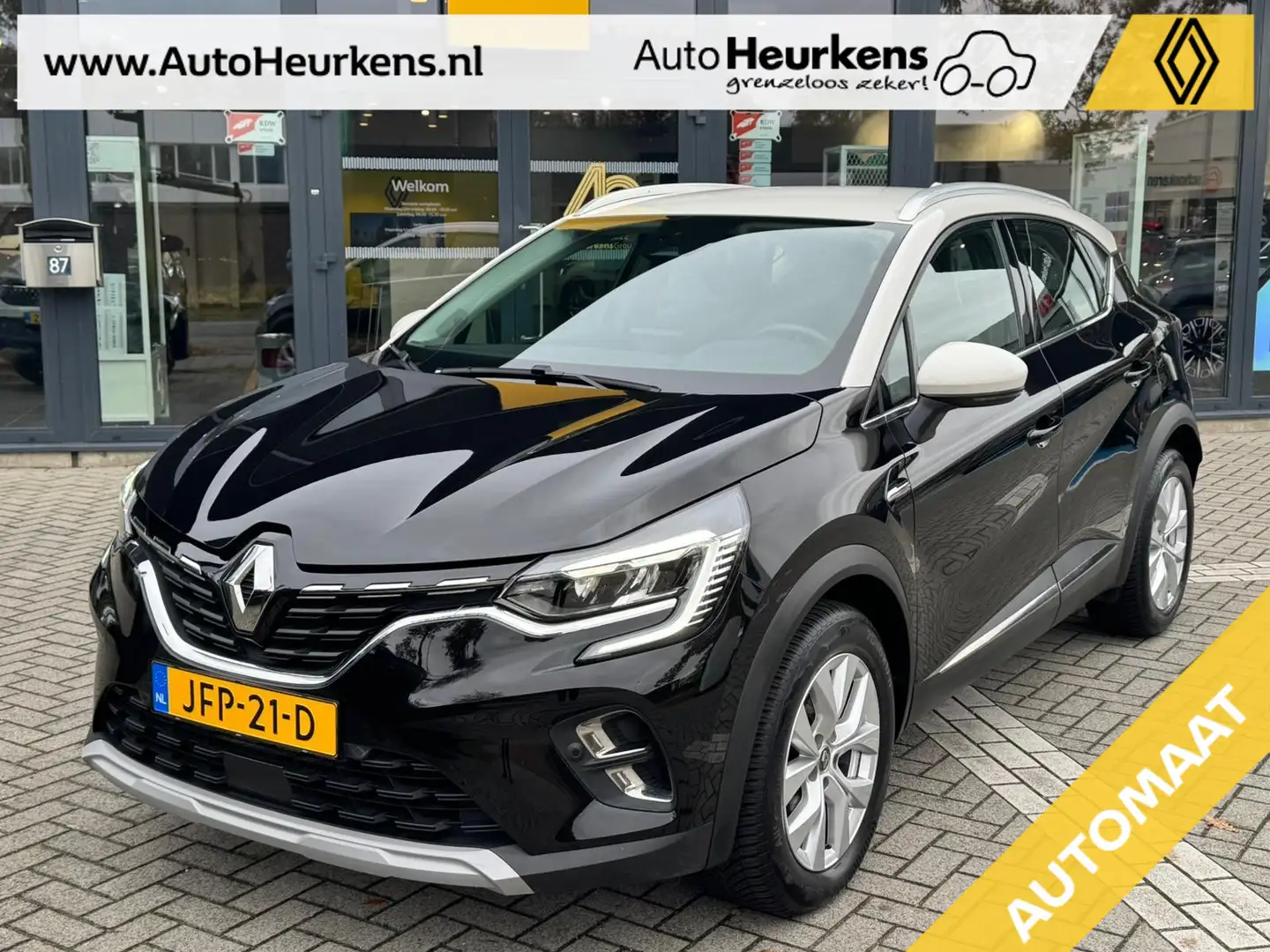 Renault Captur TCe 130 Intens | Automaat | Dealeronderhouden | Zwart - 1