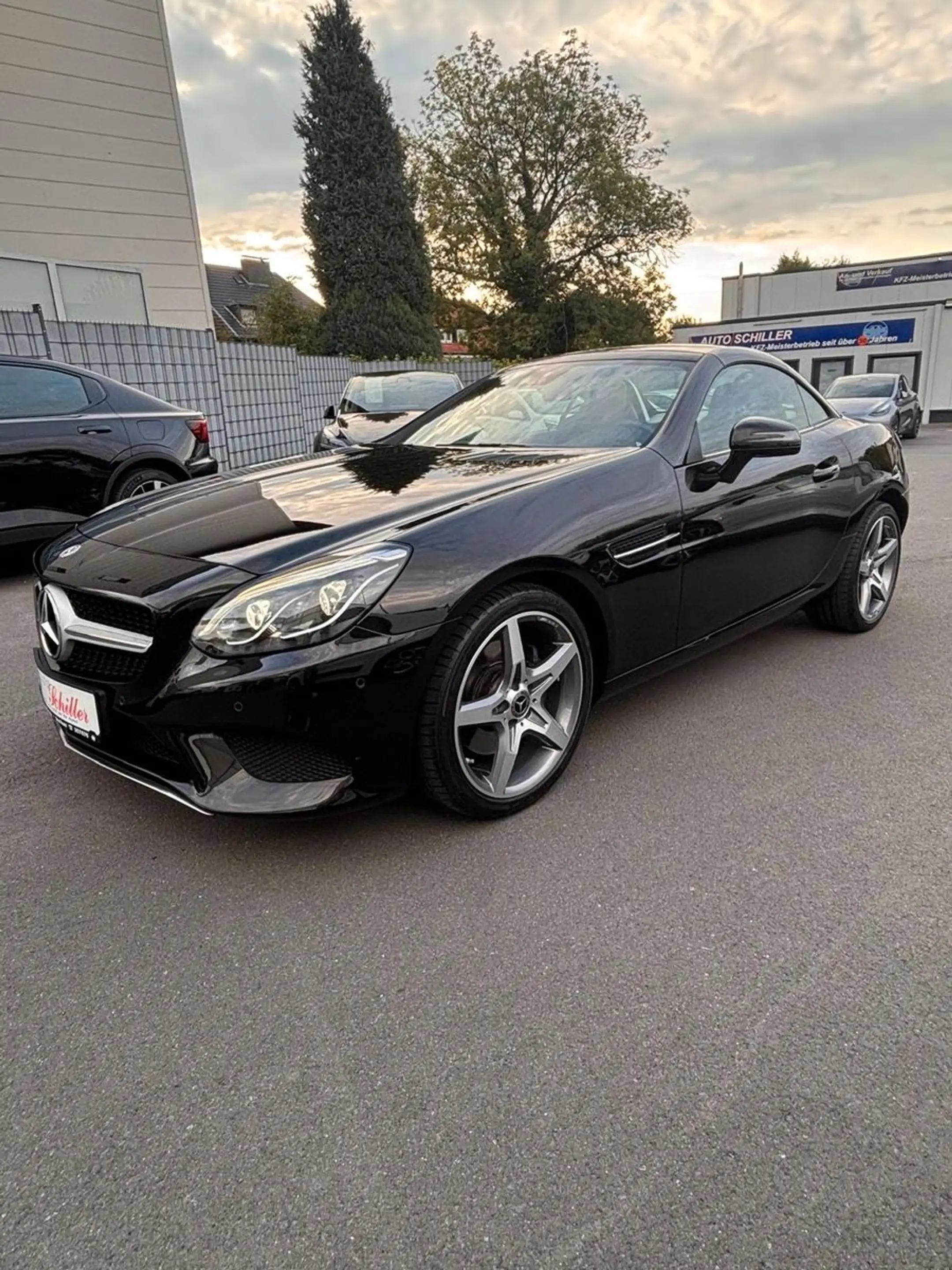 Mercedes-Benz SLC 200 Roadster # Automatik # Airscarf # 37 tkm — photo 7