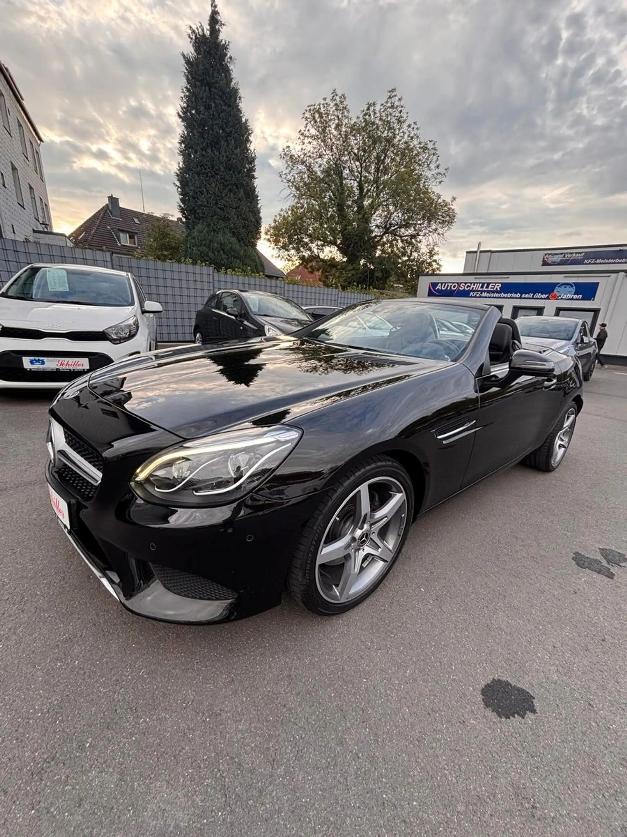 Mercedes-Benz SLC 200 Roadster # Automatik # Airscarf # 37 tkm — photo 12