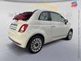Fiat 500C 1.2 8v 69ch Eco Pack Lounge Euro6d Blanc - thumbnail 11