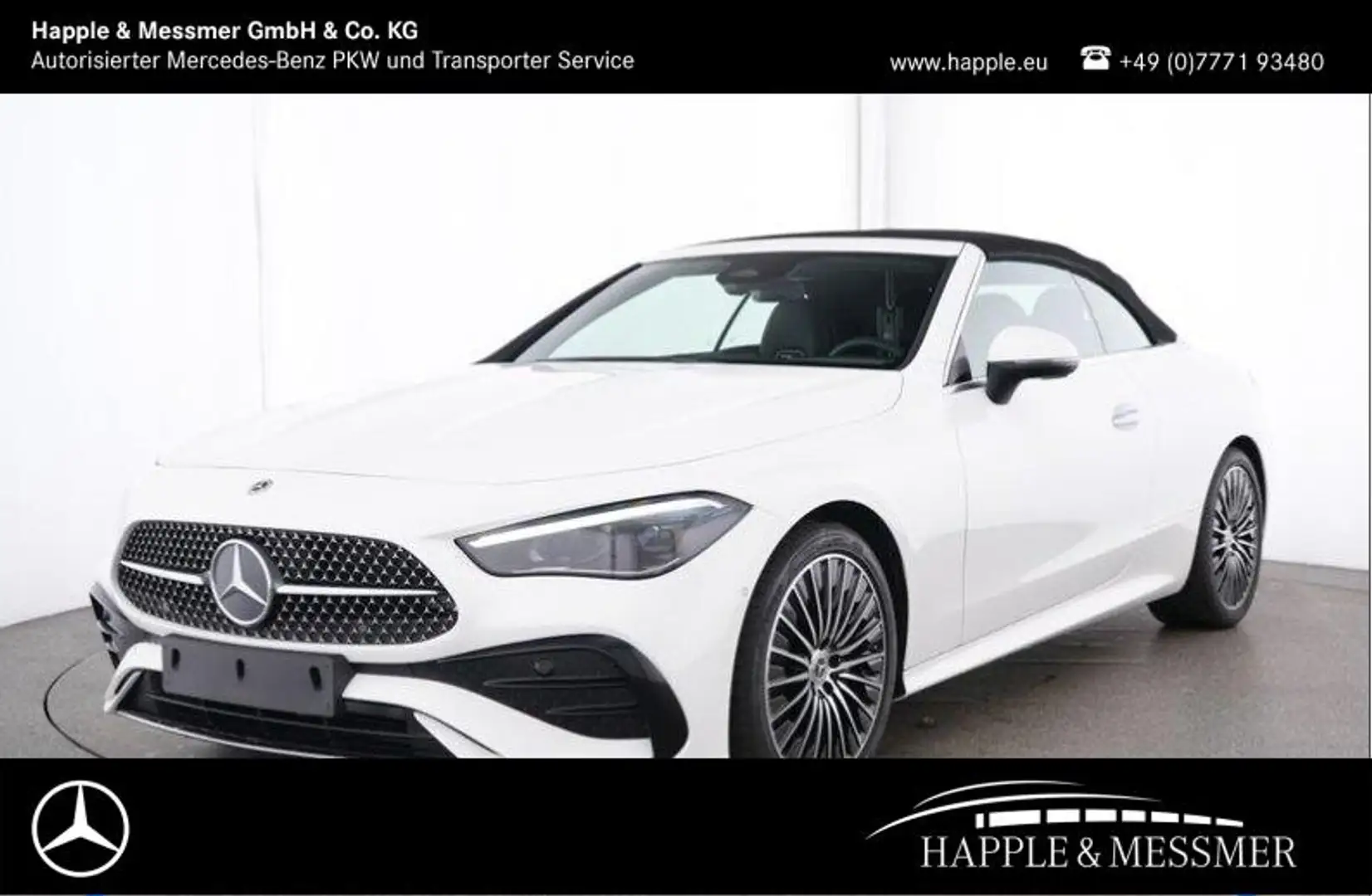 Mercedes-Benz CLE 200 CLE 200 Cabriolet AMG Line Exterieur/KeylessGo Weiß - 1