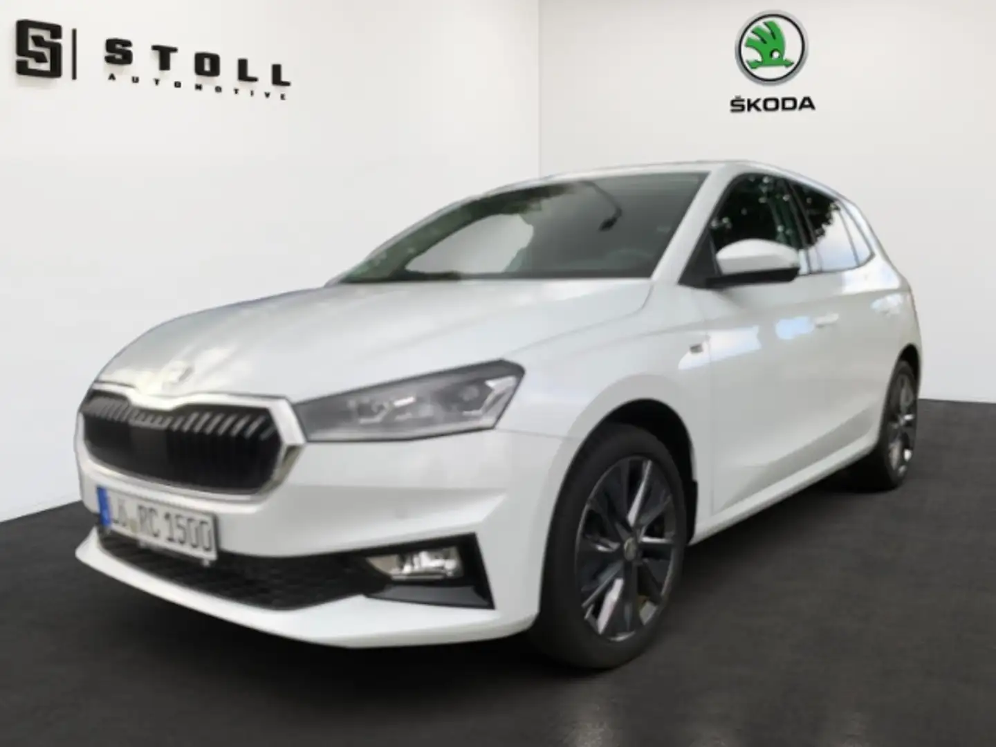 Skoda Fabia Drive 1.0 TSI AHK+ LED+ Apple CarPlay+ Android Aut Weiß - 1