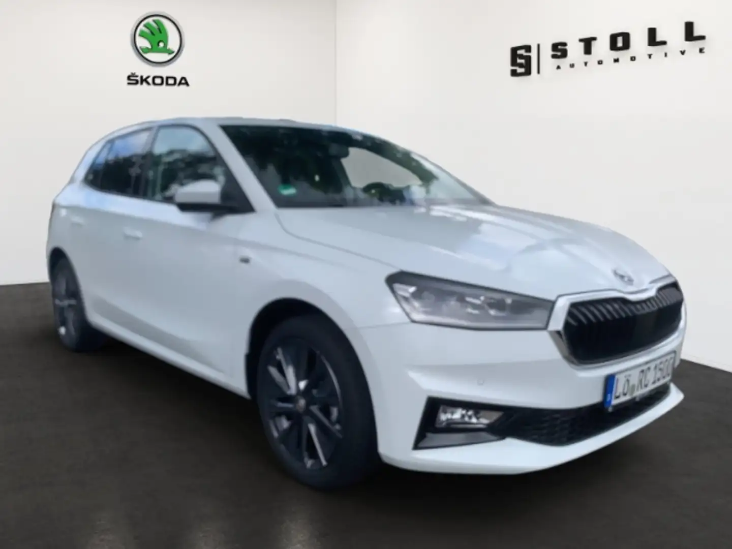 Skoda Fabia Drive 1.0 TSI AHK+ LED+ Apple CarPlay+ Android Aut Weiß - 2