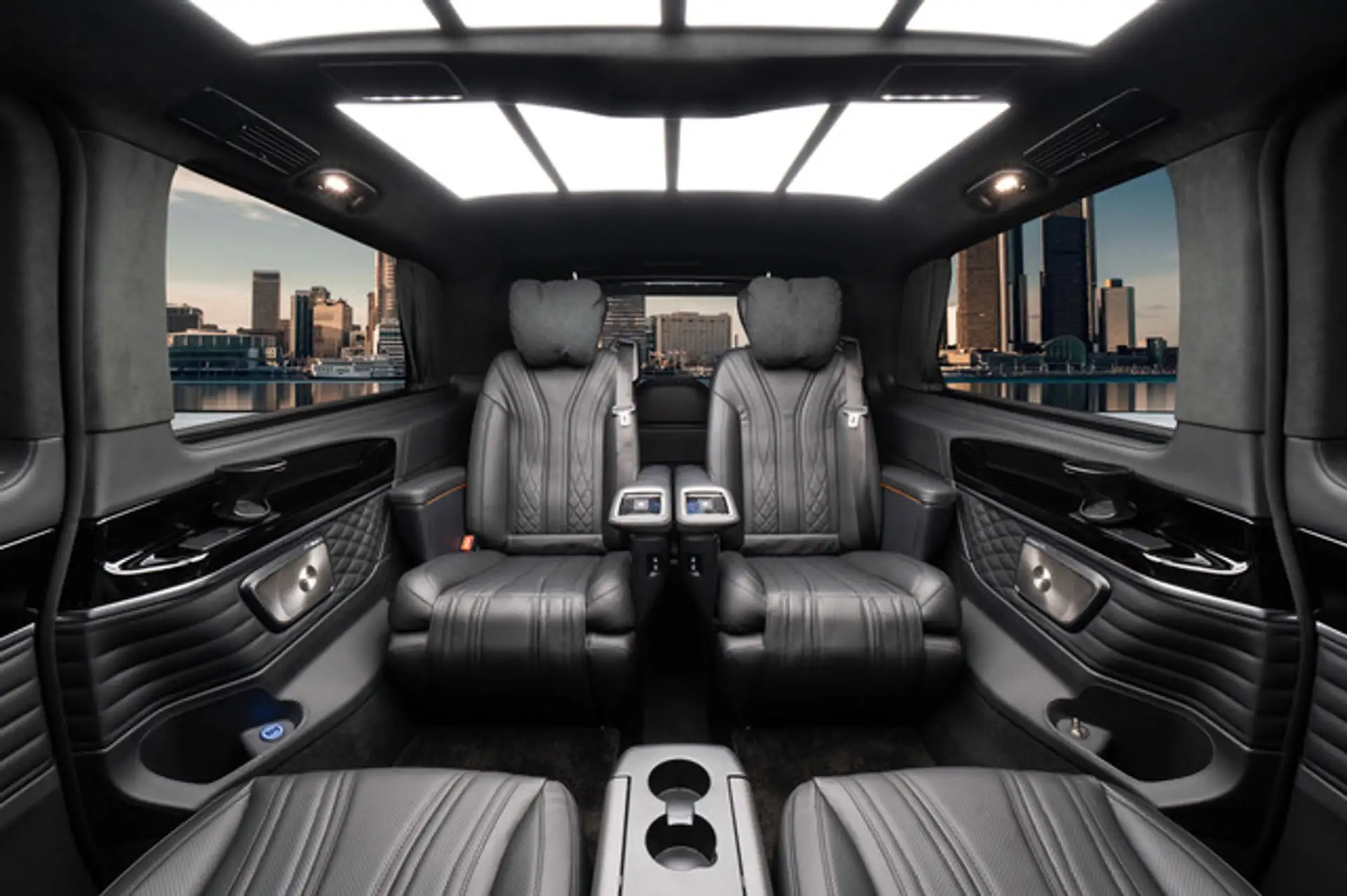 벤츠 V300 V-Klasse VIP Business VAN KLASSEN 2026 2026 검정 사진 7