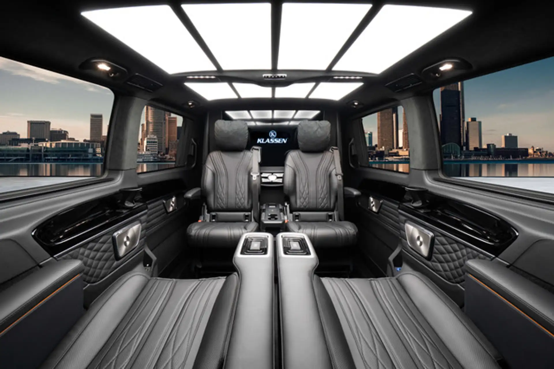 벤츠 V300 V-Klasse VIP Business VAN KLASSEN 2026 2026 검정 사진 6