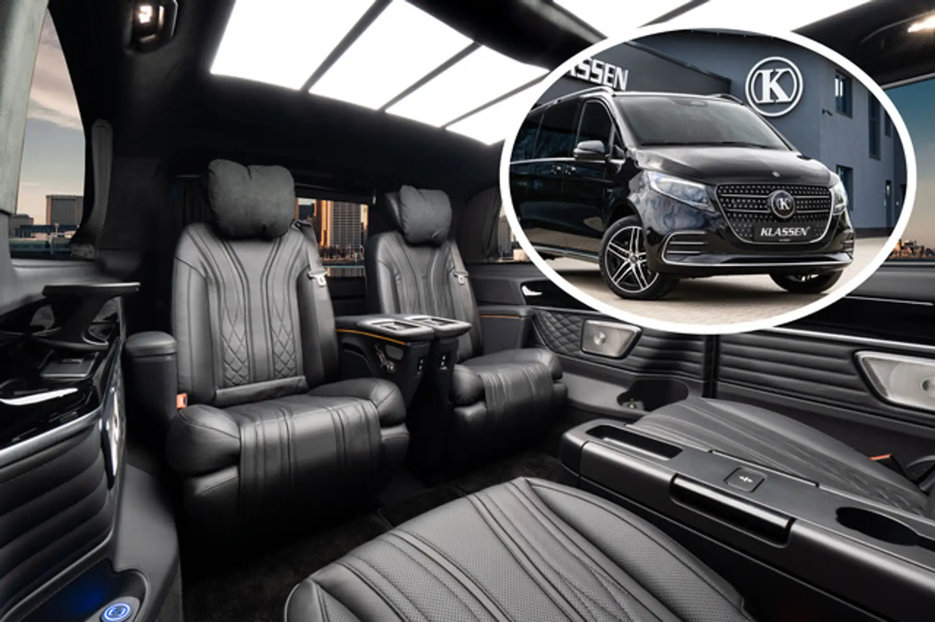 벤츠 V300 V-Klasse VIP Business VAN KLASSEN 2026 2026 검정 사진 4
