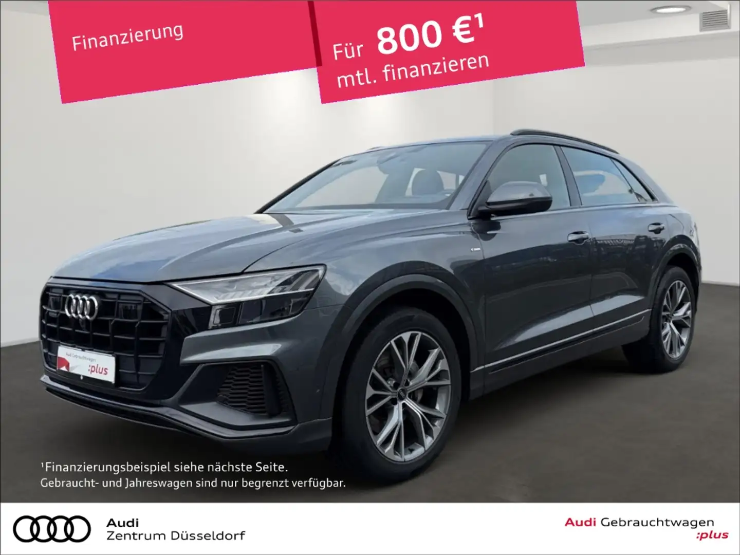 Audi Q8 55 TFSI quattro S-LINE ACC HD MATRIX 360 HEADUP Grau - 1