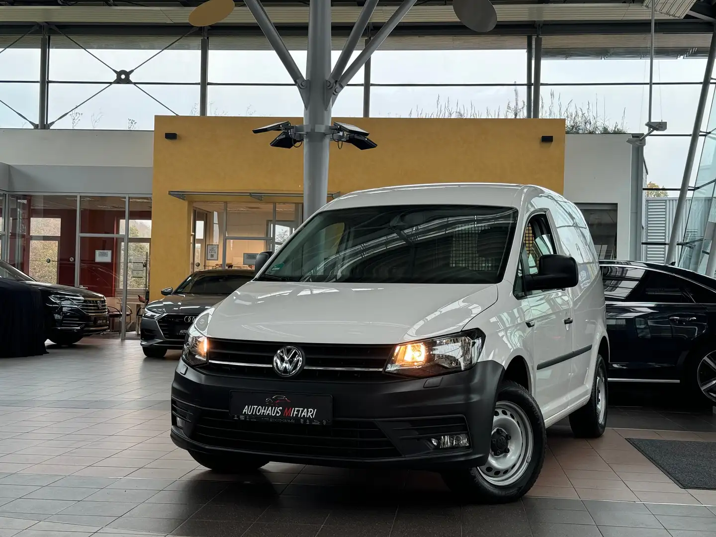 Volkswagen Caddy 2.0 TDI Kasten Flügeltüren Klima SHZ Zuheize Weiß - 1
