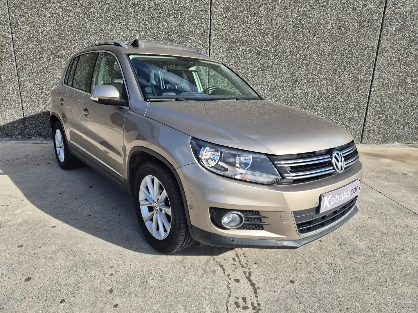 Volkswagen Tiguan 2.0 CR TDi Sport//GPS//CLIM//CUIR/GARANTIE 12M Beige - 1