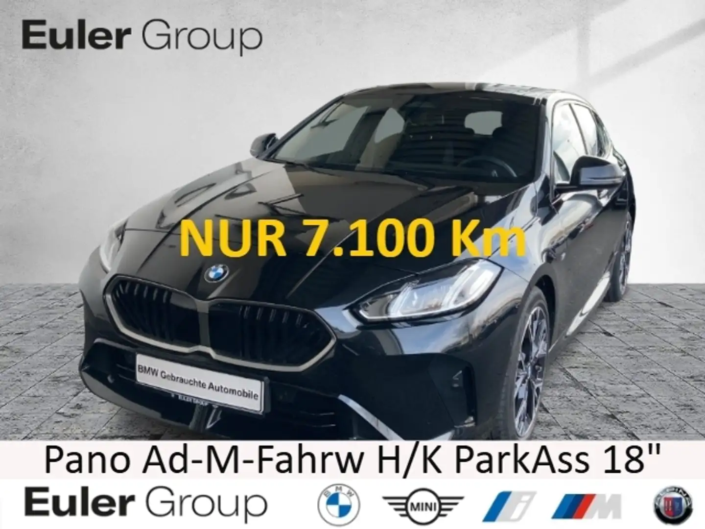 BMW 120 i M-Sport 18'' Pano Ad-M-Fahrw H/K DA+ ParkAss Schwarz - 1