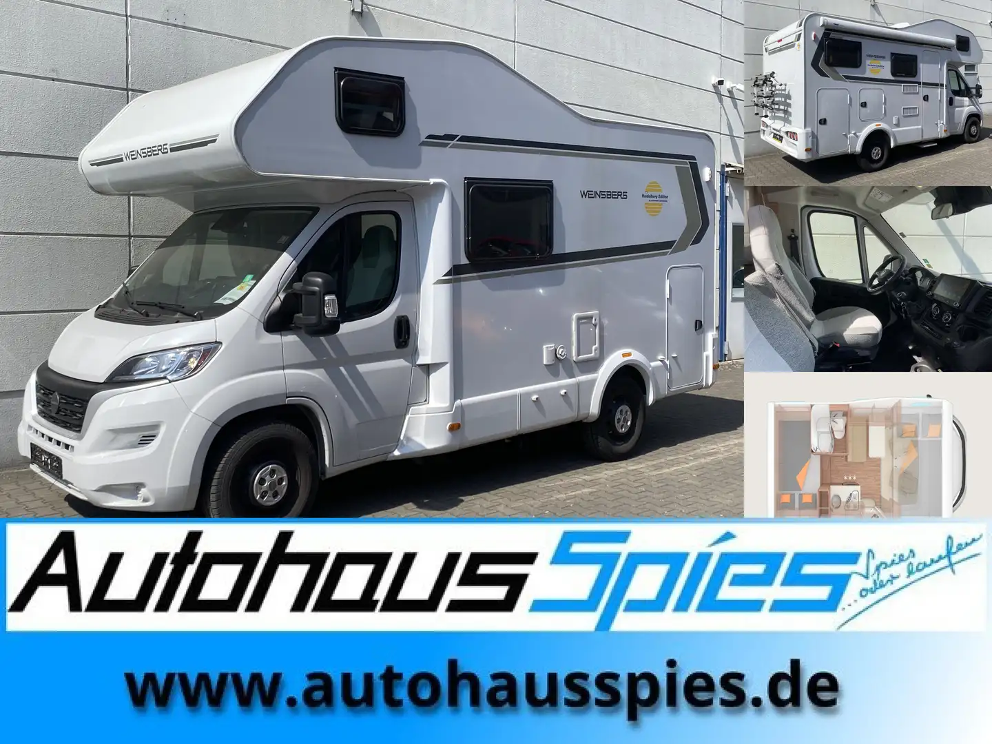 Weinsberg CaraHome 550MG  RKam Markise Fahrradtr Navi Weiß - 1