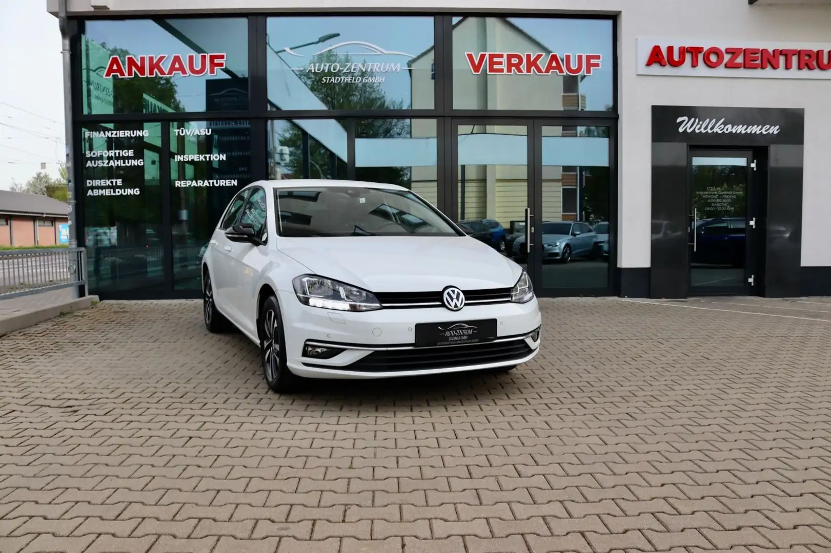 Volkswagen Golf VII Lim. IQ.DRIVE Start-Stopp Kamera Klima Blanco - 1