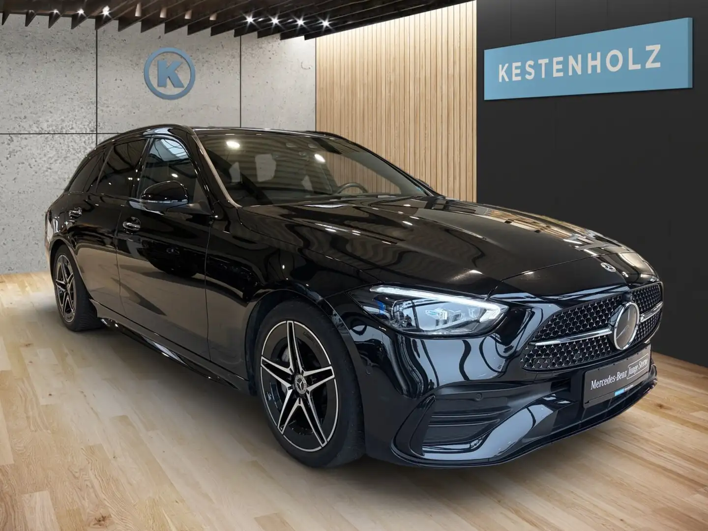 Mercedes-Benz C 220 C 220 d 4M T *AMG*NIGHT*AHK*MEMO*MASSAGE*PANO* Schwarz - 2