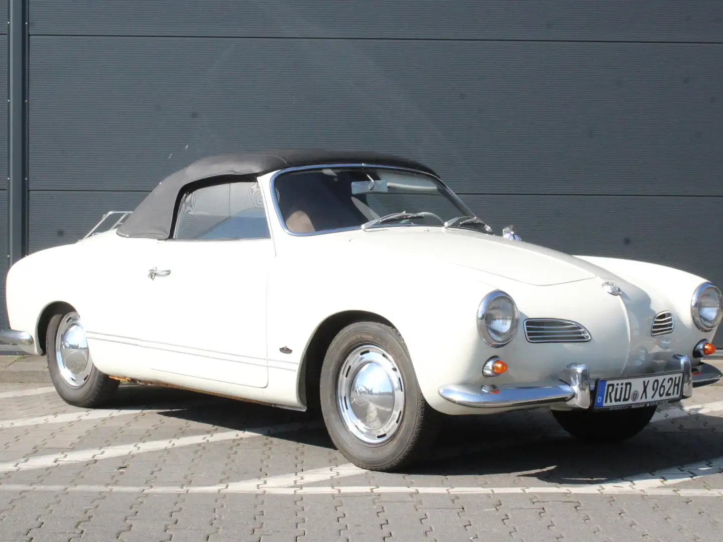 Volkswagen Karmann Ghia Karmann Cabrio 10.1962 perlweiss, RESERVIERT Blanco - 1
