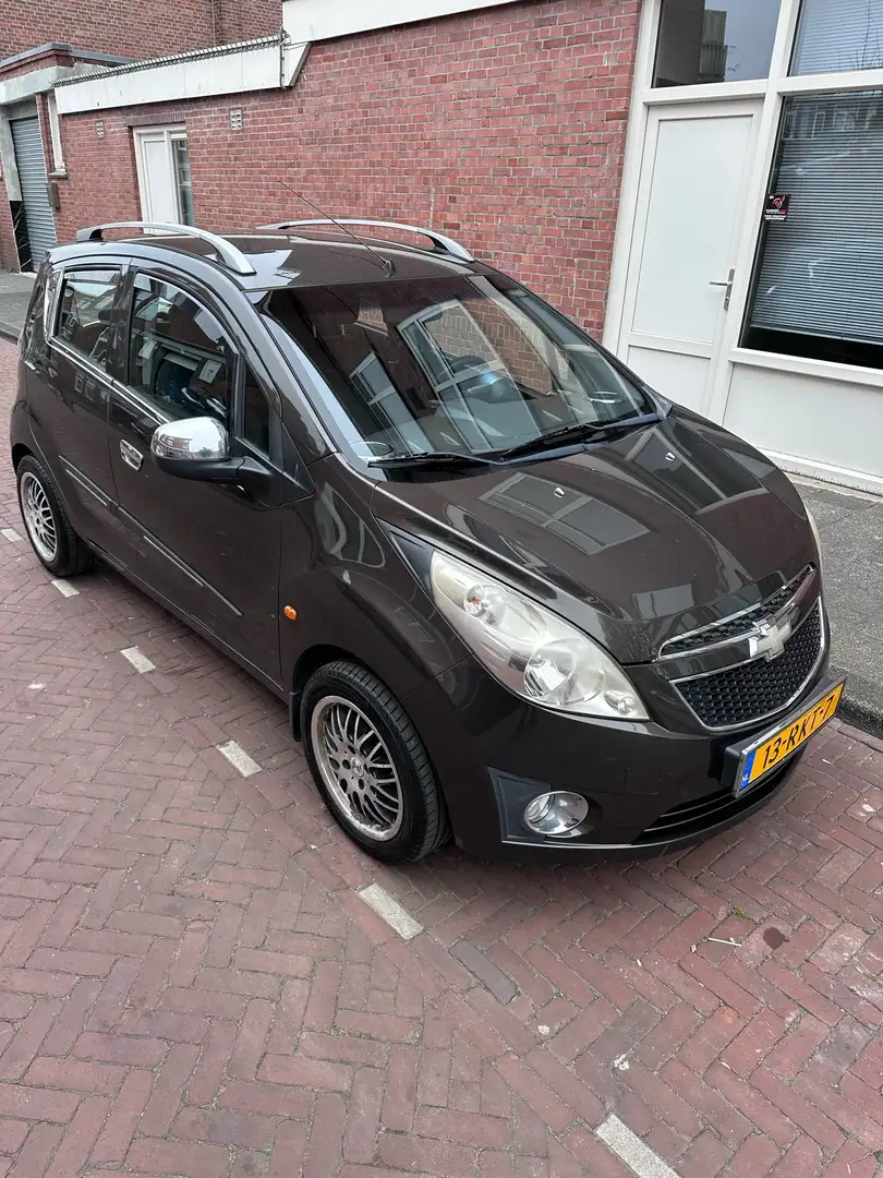 Chevrolet Spark 1.0 16V LS Bi-Fuel LPG Van Éérste Eigenaar. Hnědá - 1