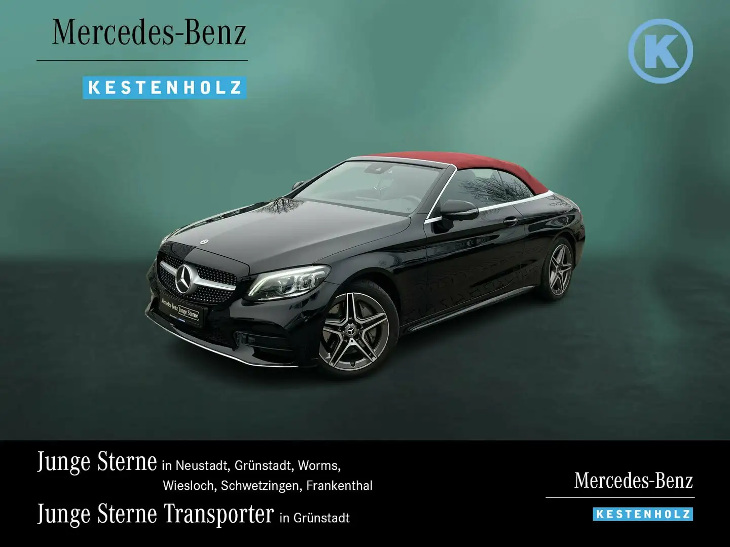 Mercedes-Benz C 300 C 300 4M AMG+AHK+360°+AMBIENTE+AIRSCARF+TWA+MLED Schwarz - 1