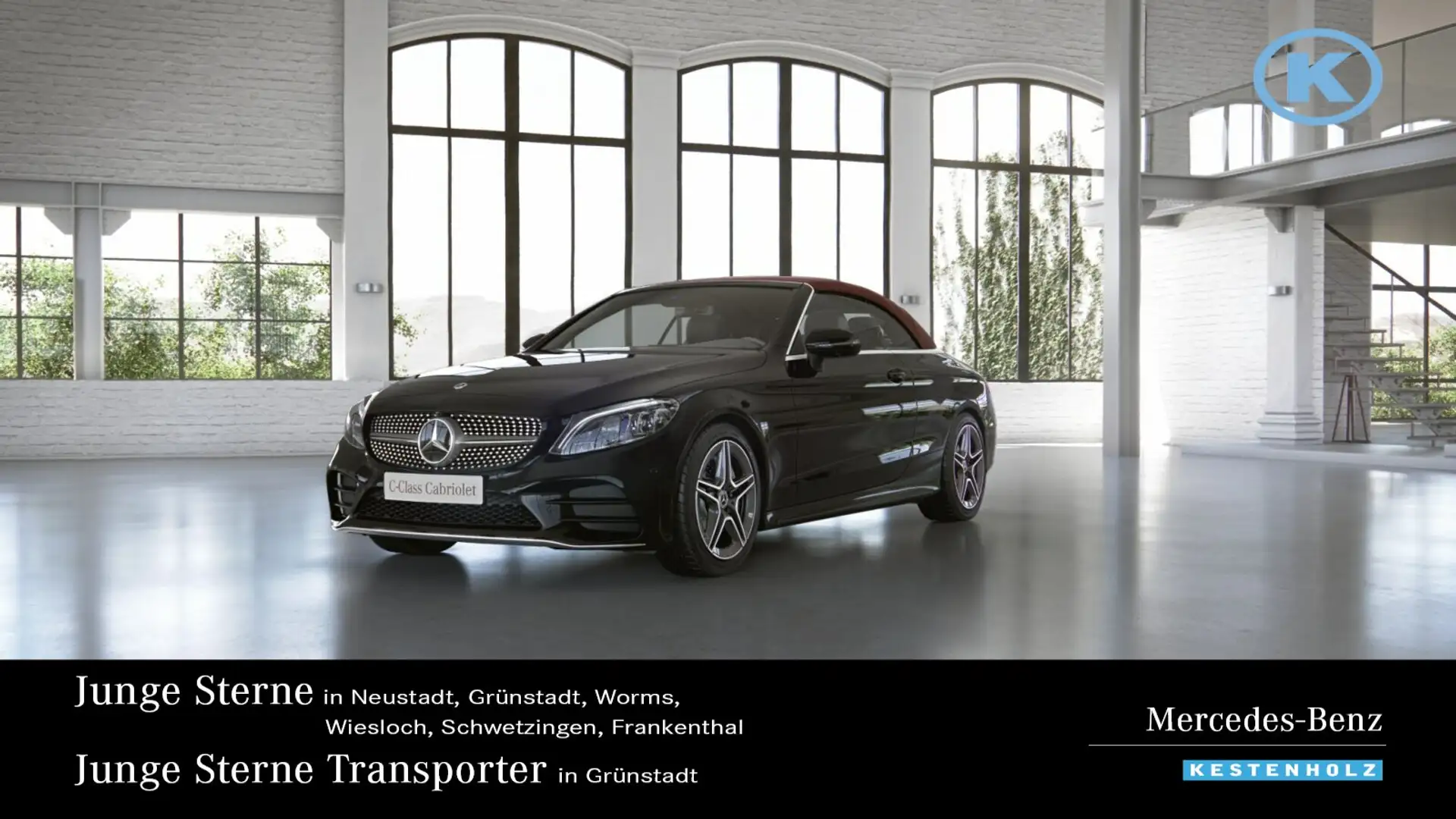 Mercedes-Benz C 300 C 300 4M AMG+AHK+360°+AMBIENTE+AIRSCARF+TWA+MLED Schwarz - 1