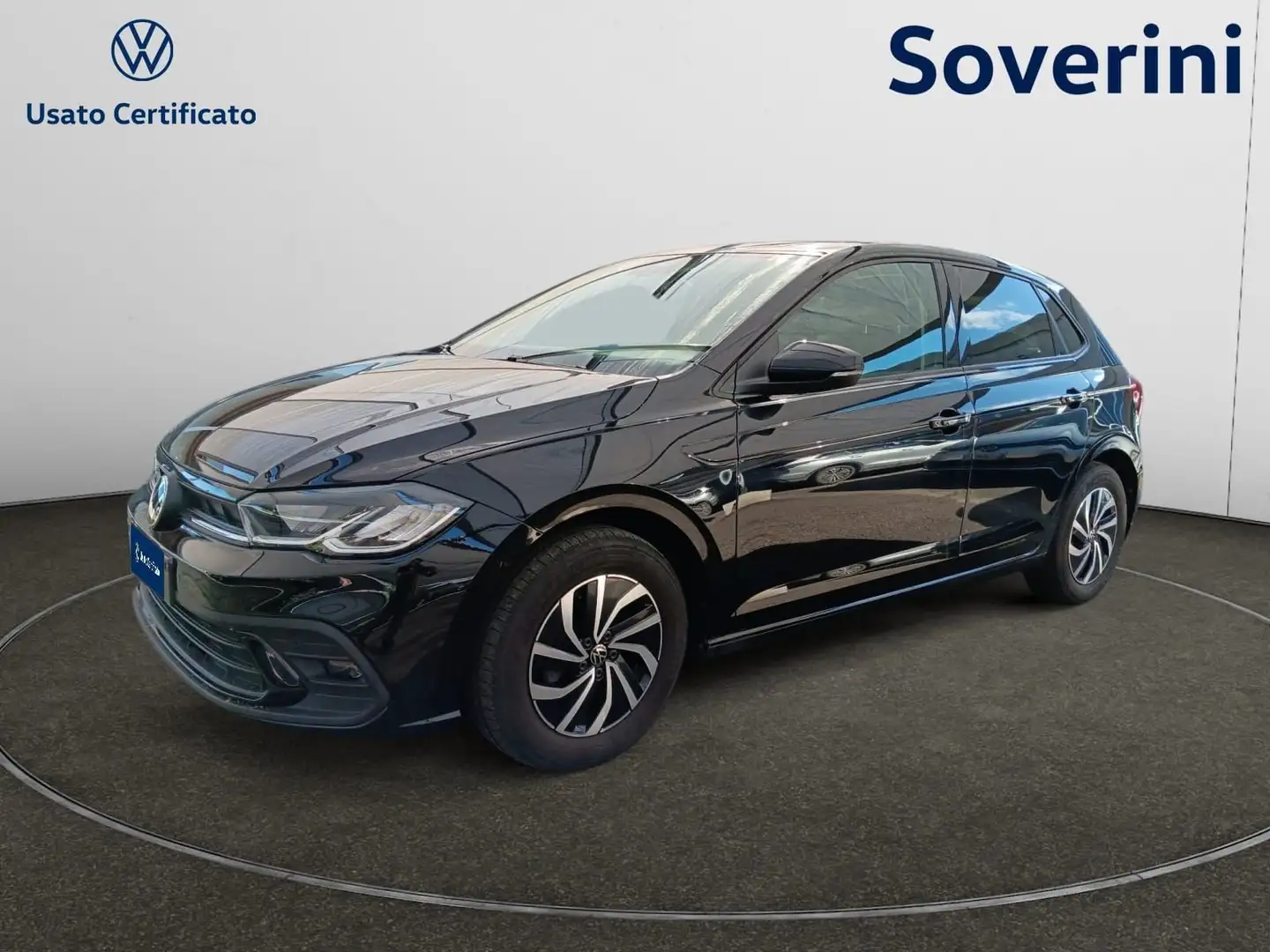 Volkswagen Polo 1.0 TSI Life Zwart - 1