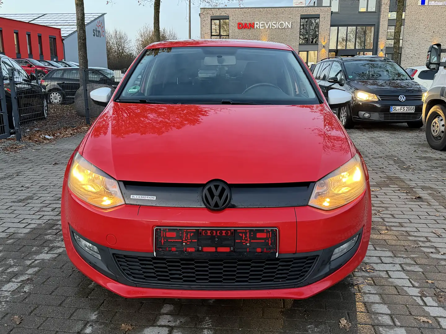 Volkswagen Polo 1.2 TDI Klima Kamera Temp Trendline BMT Rojo - 2