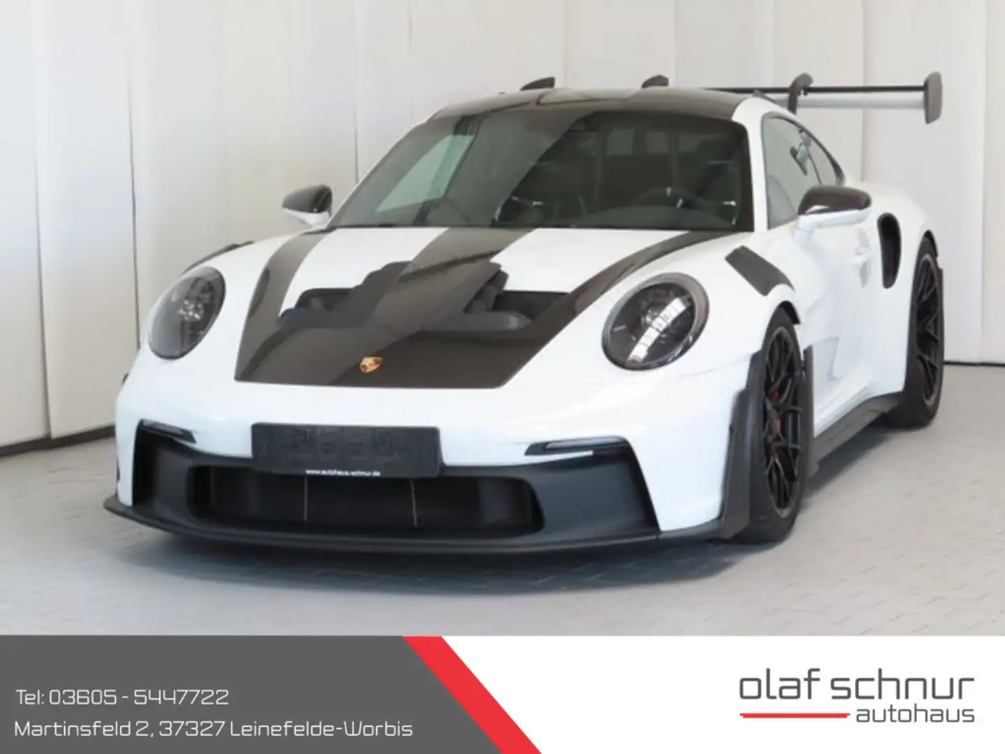 Porsche 992 /911 GT3 RS Weissach Clubsport Wit - 1