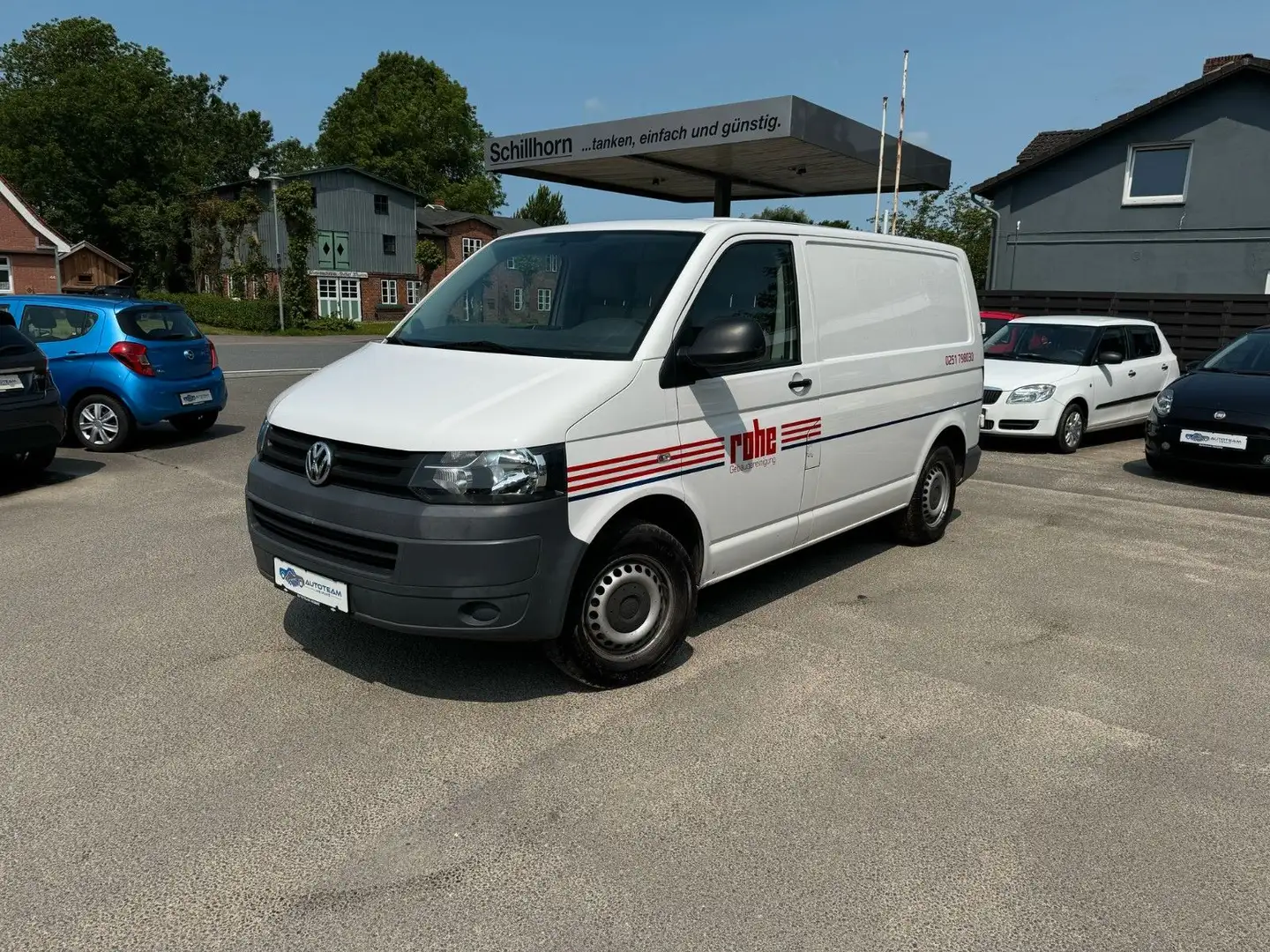 Volkswagen T5 Transporter 2,0TDI/TÜV/AHK/STANGHEIZUNG Weiß - 1