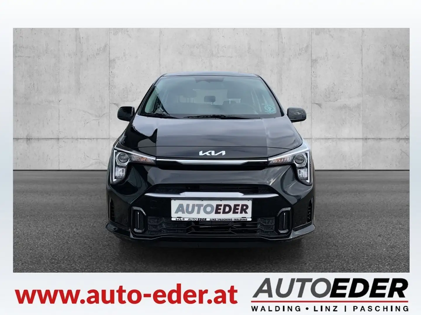 Kia Picanto 1,0 MPI ISG Silber Schwarz - 2