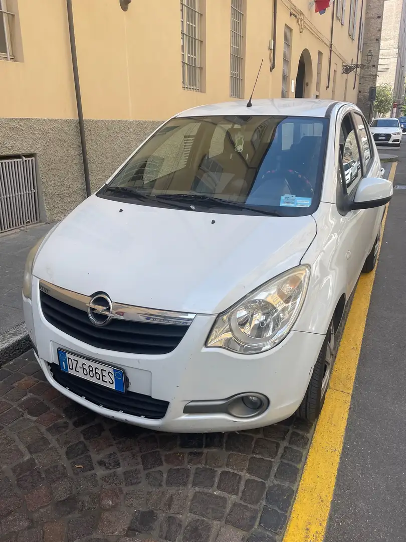 Opel Agila 1.2 16v Enjoy 86cv Bianco - 1
