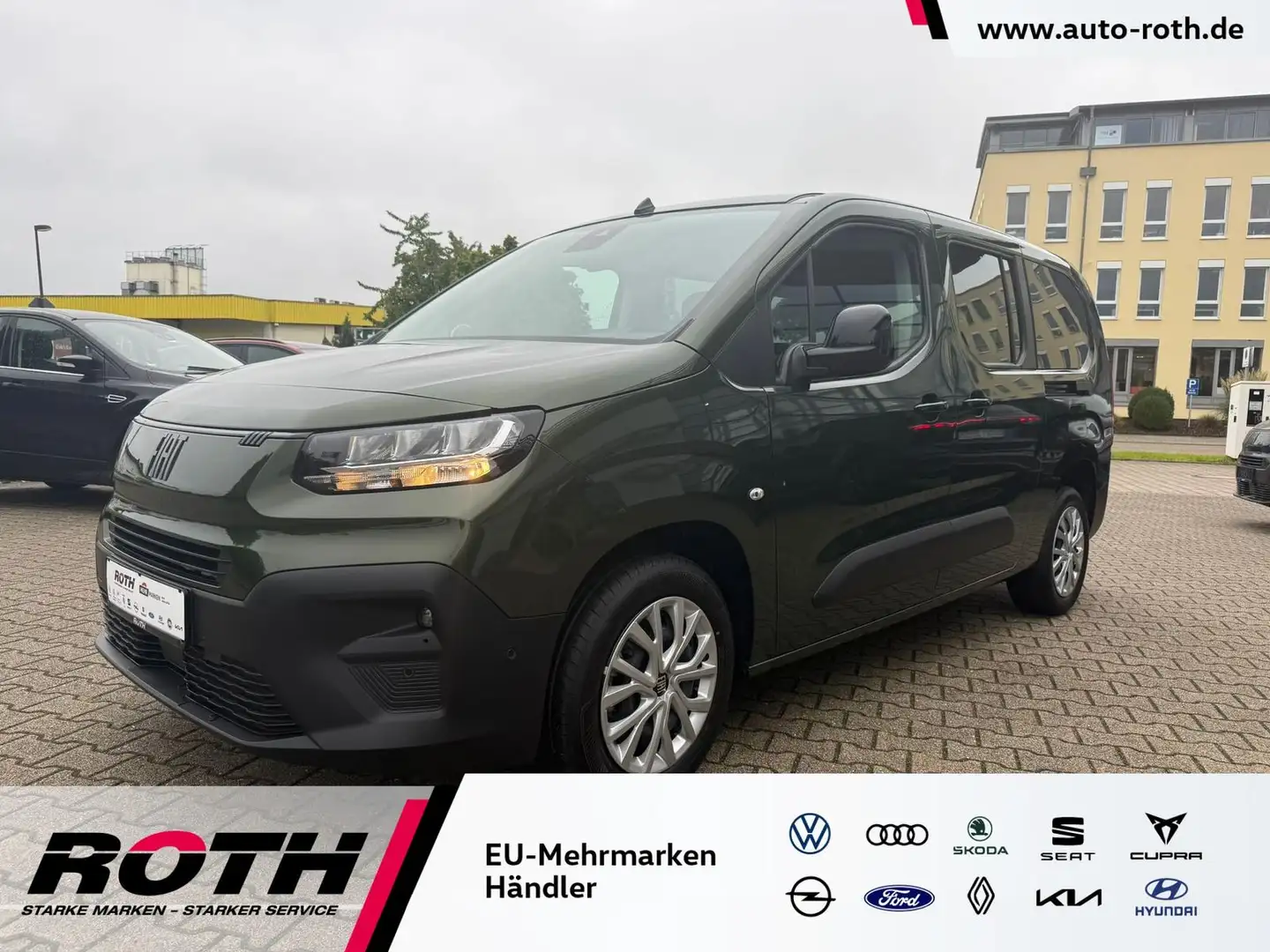 Fiat Doblo Maxi Kombi AT 1.5 7-SITZE*LED*Kamera*PDC* Verde - 1