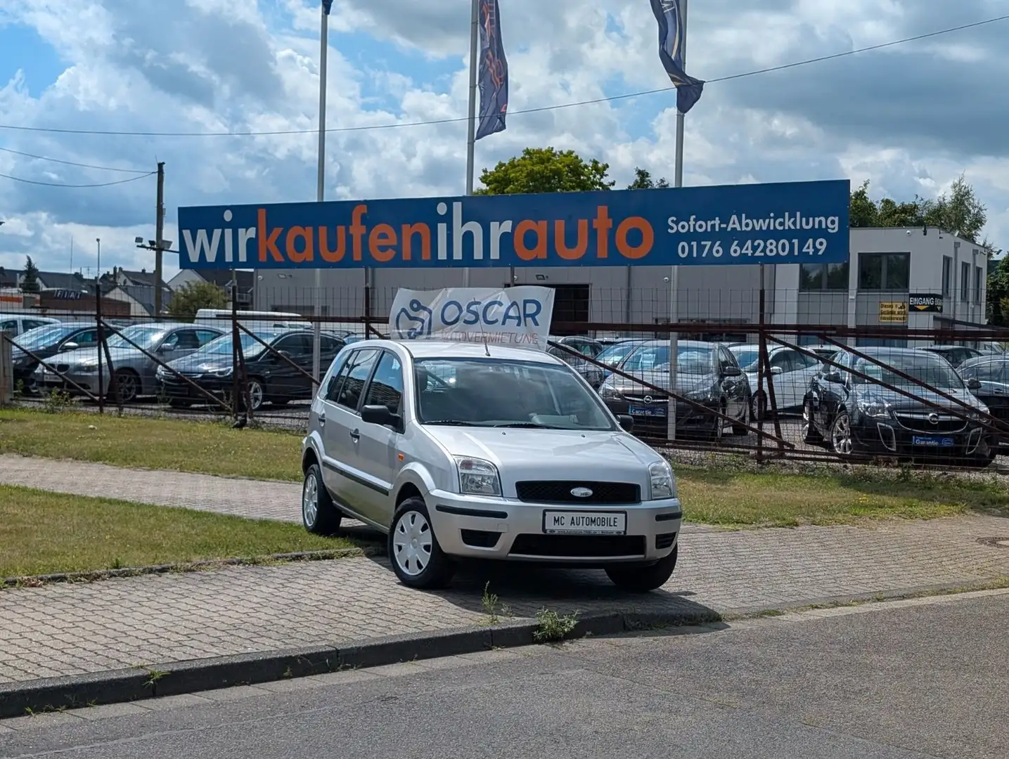 Ford Fusion Ambiente*KLIMA*ZV-FUNK*RADIO-CD !! Argintiu - 1
