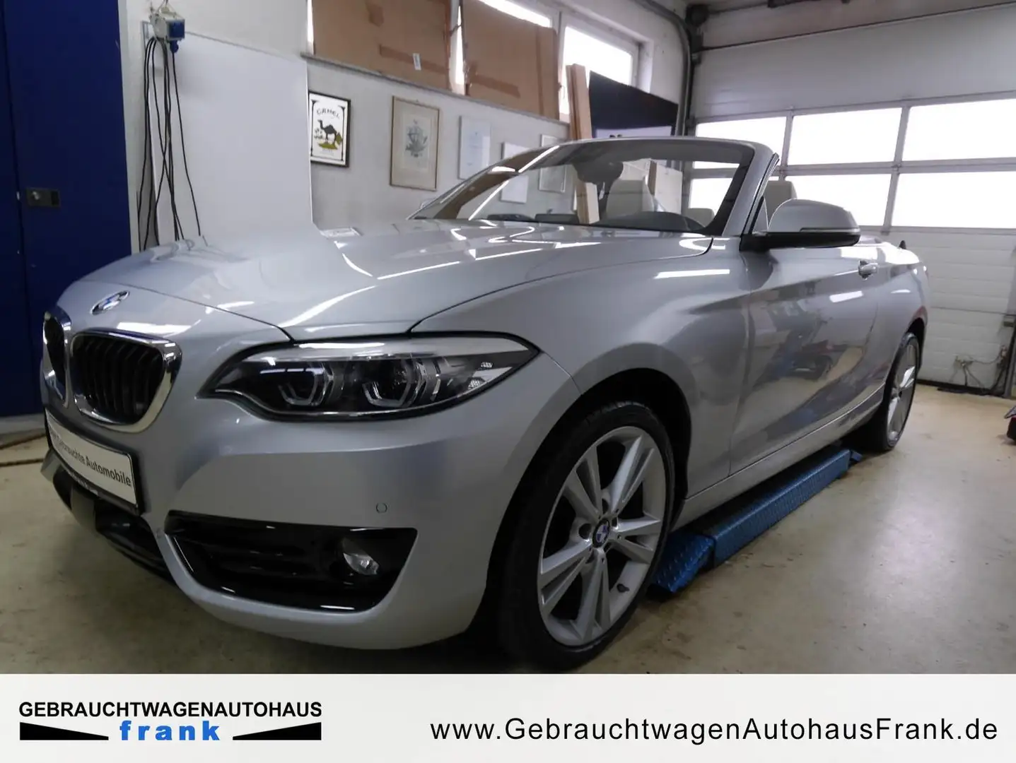 BMW 220 i Sport Line 18 Zoll, HARMAN KARDON,incl.1J. Silber - 1