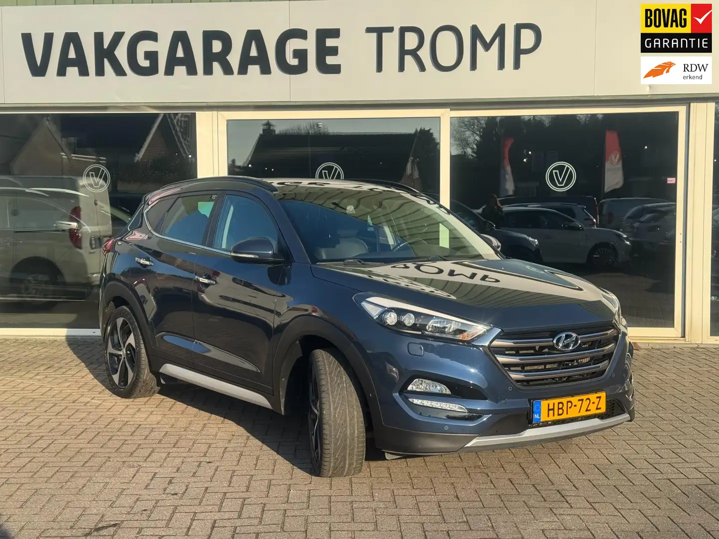 Hyundai TUCSON 1.6 T-GDi Premium 4WD | Pano | Trekhaak | Keyless Bleu - 1