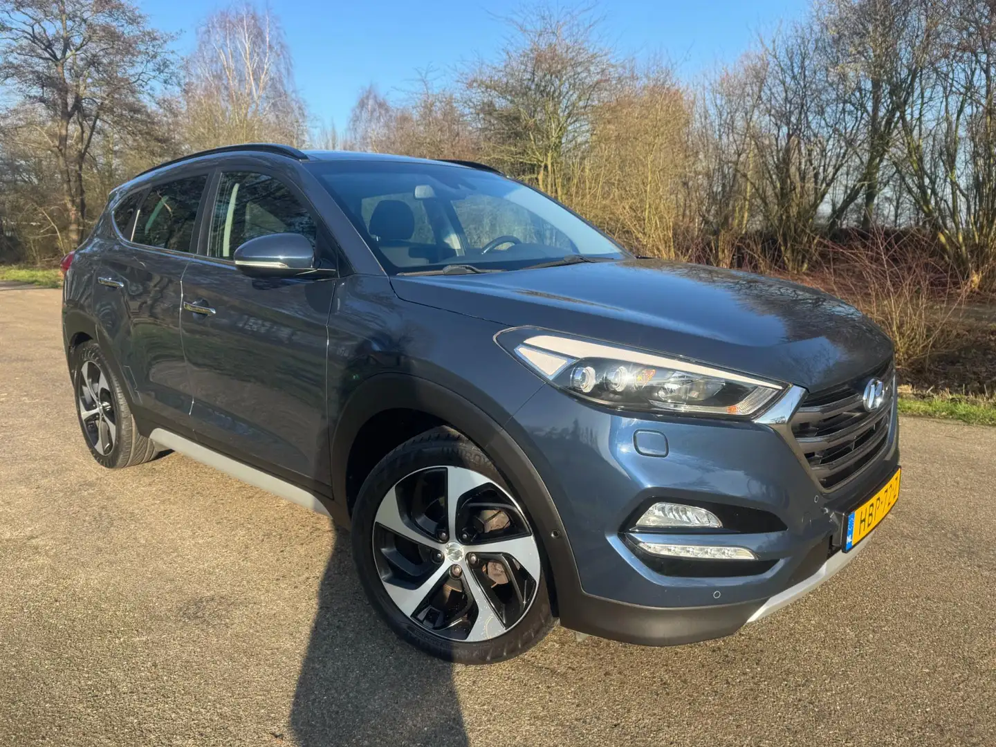 Hyundai TUCSON 1.6 T-GDi Premium 4WD | Pano | Trekhaak | Keyless Bleu - 2