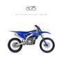 Yamaha YZ 250 Icon Blue Gris - thumbnail 1